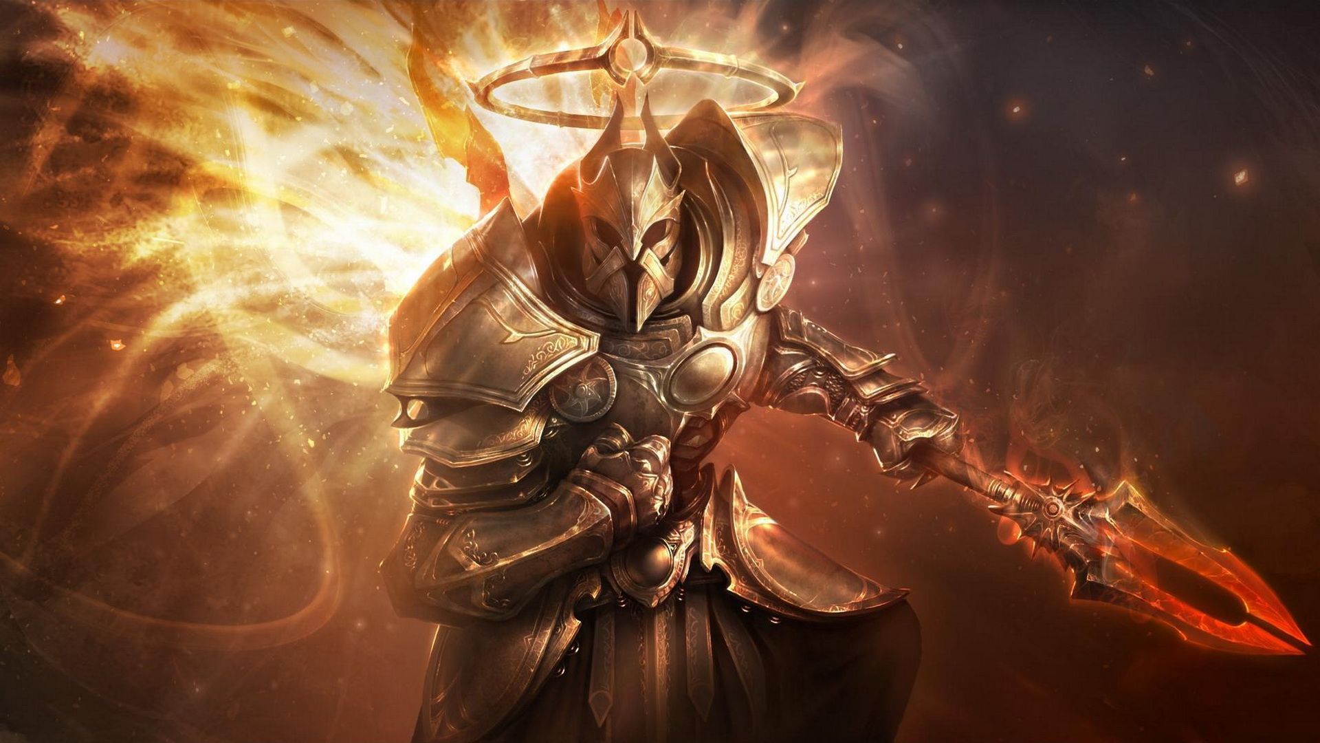 1920x1080 Diablo Archangel Desktop Tyrael