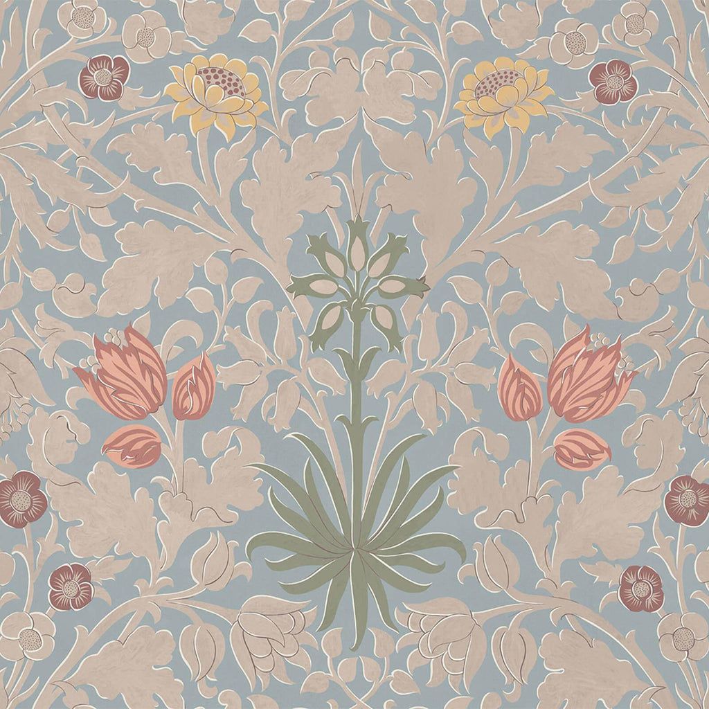 1024x1024 House of Hackney Byzantine Blue 100% FSC Wallpaper Hyacinth Novellus