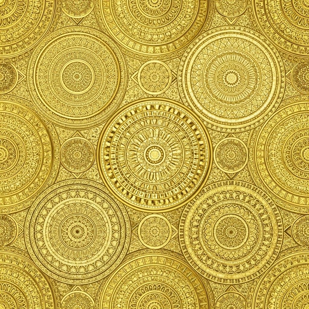 1024x1024 Byzantine Pattern Free Golden Byzantine Mosaic Image Gold, Byzantine, Mosaic Download