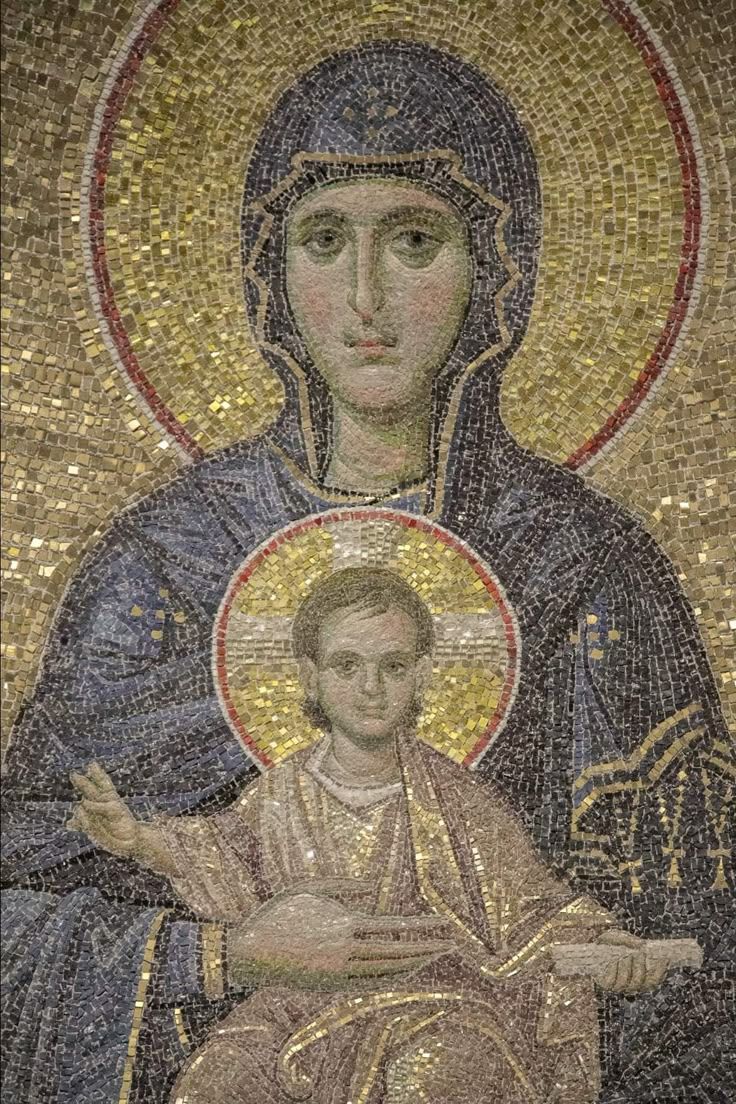 736x1104 Byzantine art wallpaper. Byzantine mosaic art, Theotokos, Orthodox iconography
