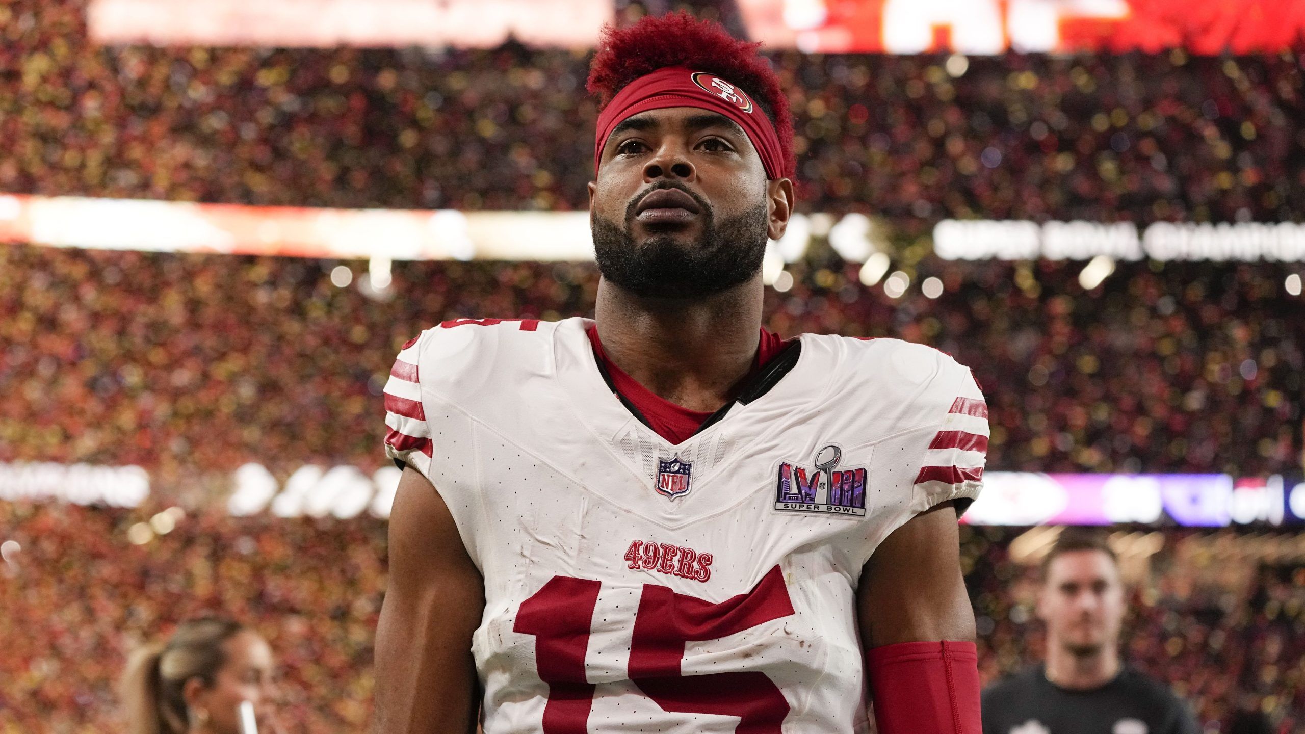 2560x1440 49ers Jauan Jennings second player after Nick Foles to throw and catch touchdowns in Super Bowl