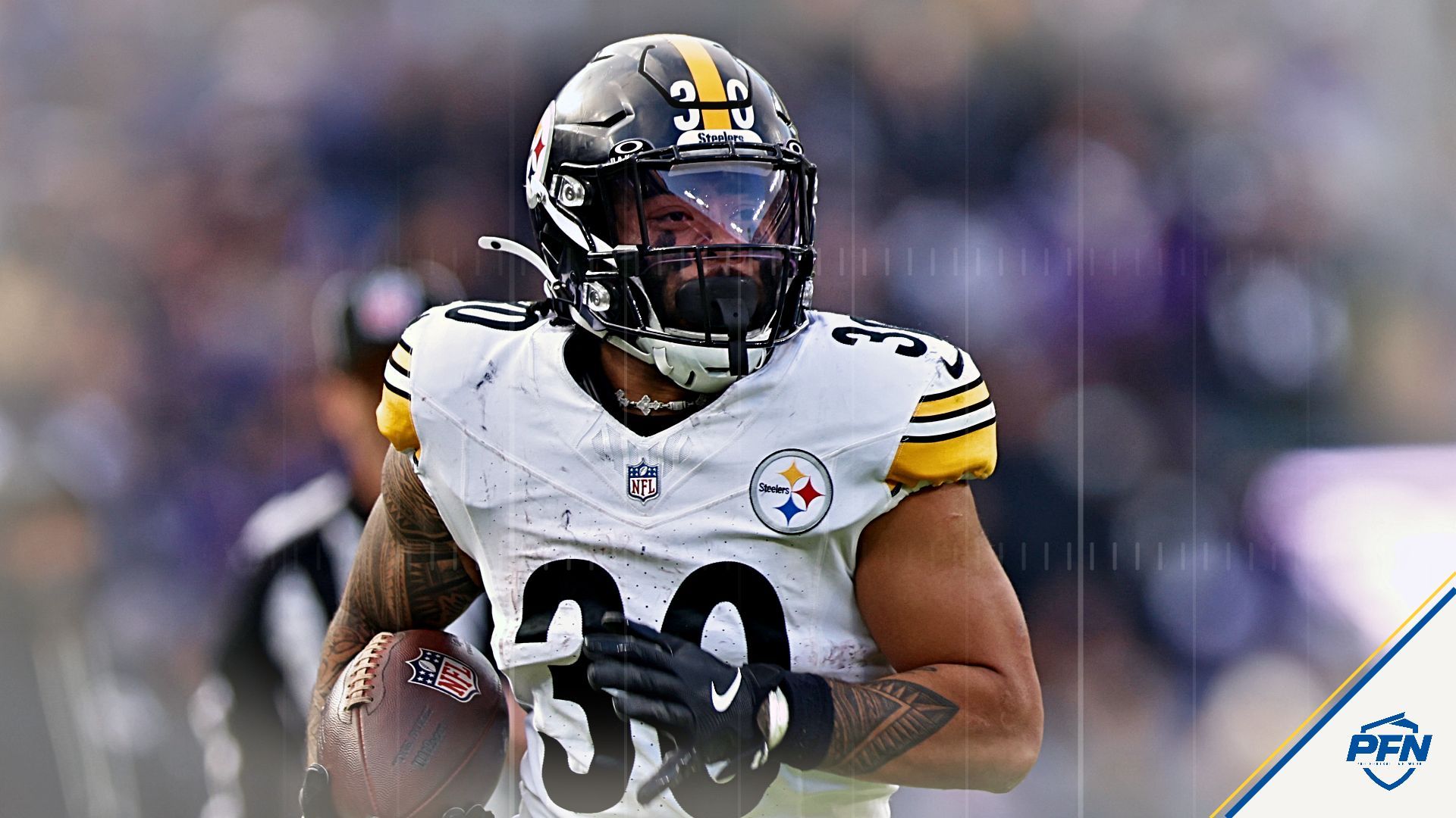 1920x1080 Updated Jaylen Warren Fantasy Outlook 2026: Steelers RB Expected To Remain Consistent