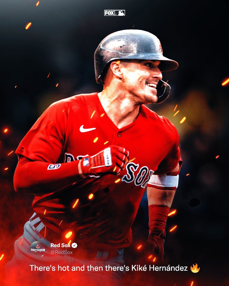 960x1200 FOX Sports: MLB على X: Kiké Hernández Has The Most Hits In A 2 Game Span In A Single Postseason (8)