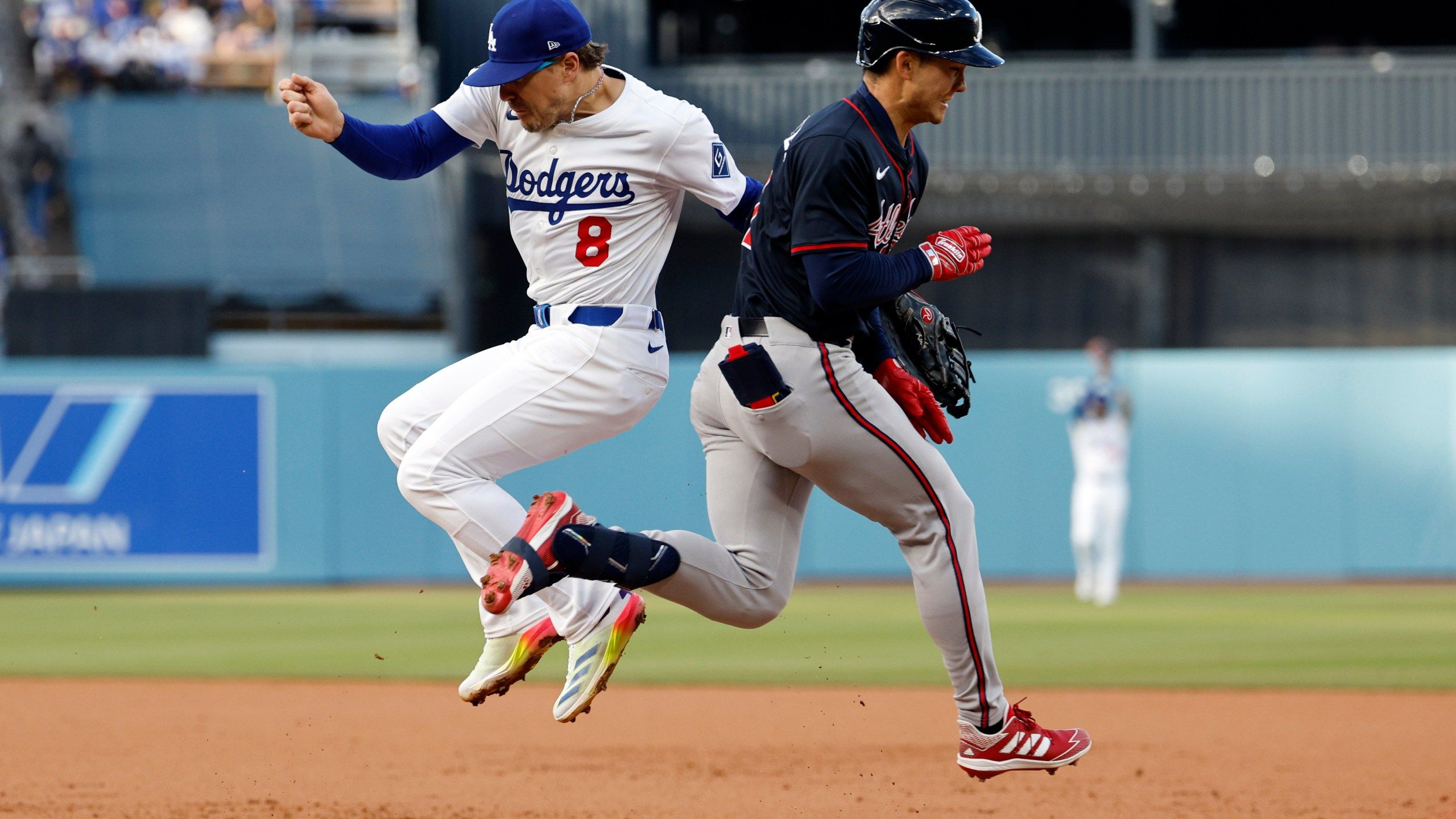 2560x1440 Ohtani's Walk Off Homer In 9th Completes Rally As Dodgers Stun Winless Braves 6 5 For 8 0 Start. WCBD News 2