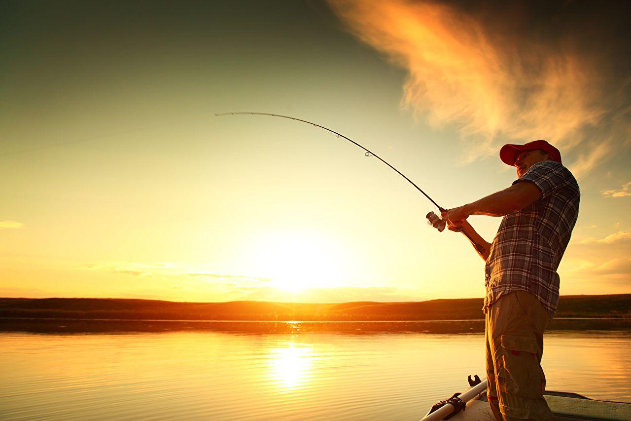1280x853 image Men Nature Fishing Sky sunrise and sunset Fishing rod