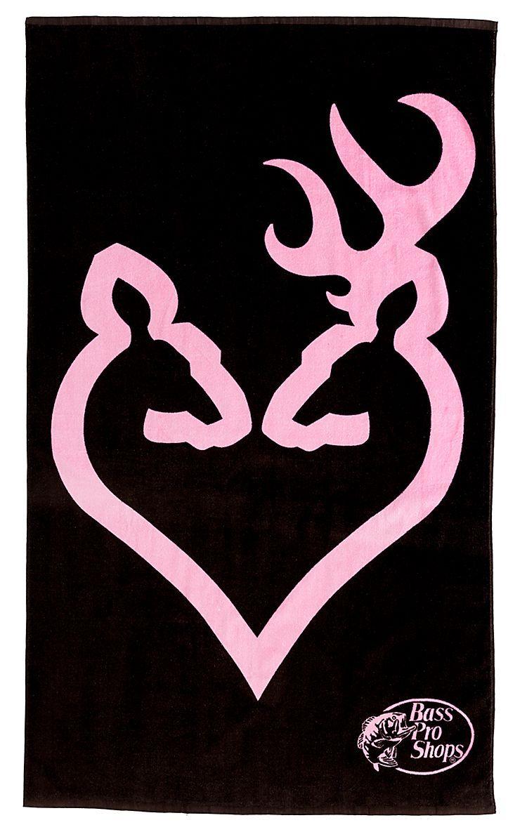750x1185 Bass Pro Shops® Browning Buckmark Beach Towel. Bass Pro Shops would love this for my anniv. Pink camo wallpaper, Camouflage wallpaper, Camo wallpaper