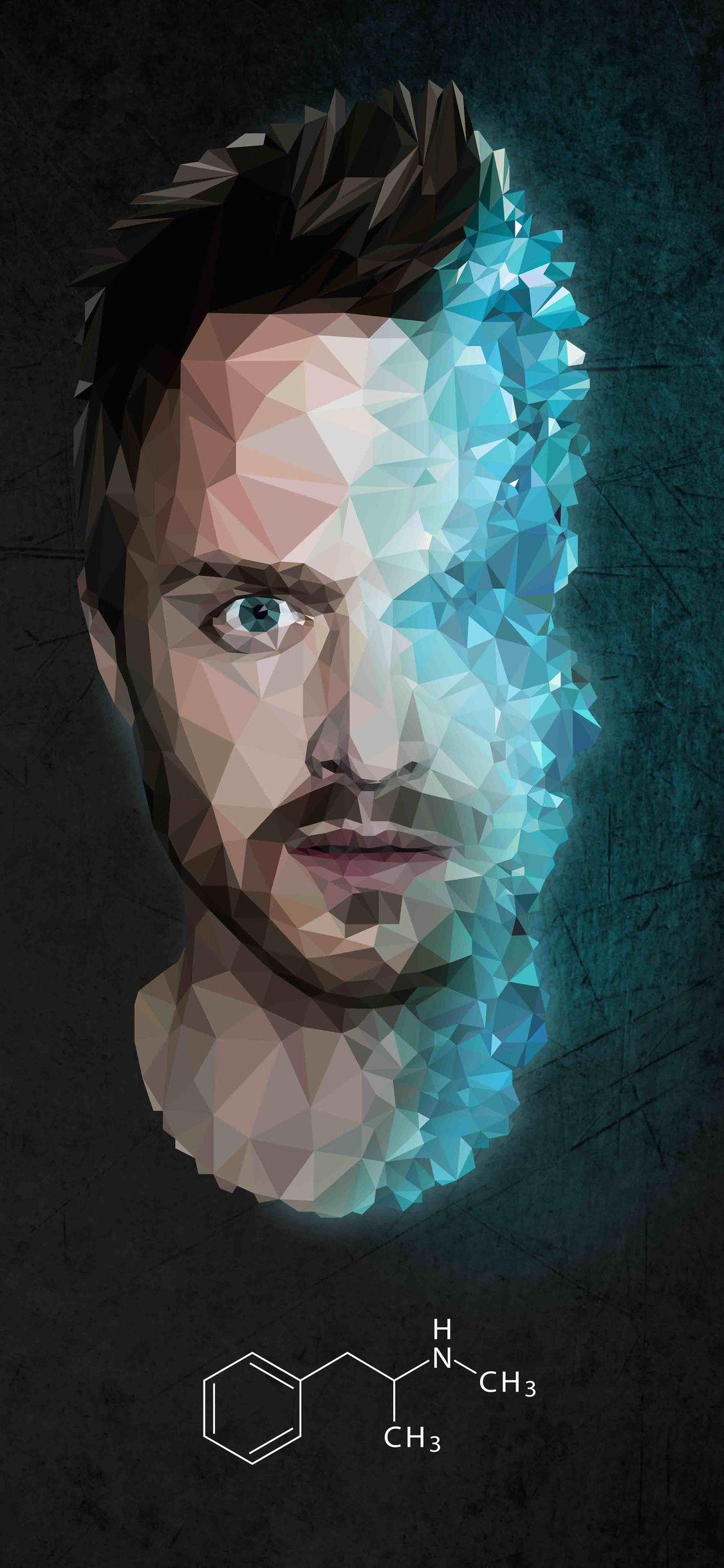1125x2436 Jesse Pinkman Breaking Bad 4k Low Poly iPhone XS, iPhone iPhone X HD 4k Wallpaper, Image, Background, Photo and Picture