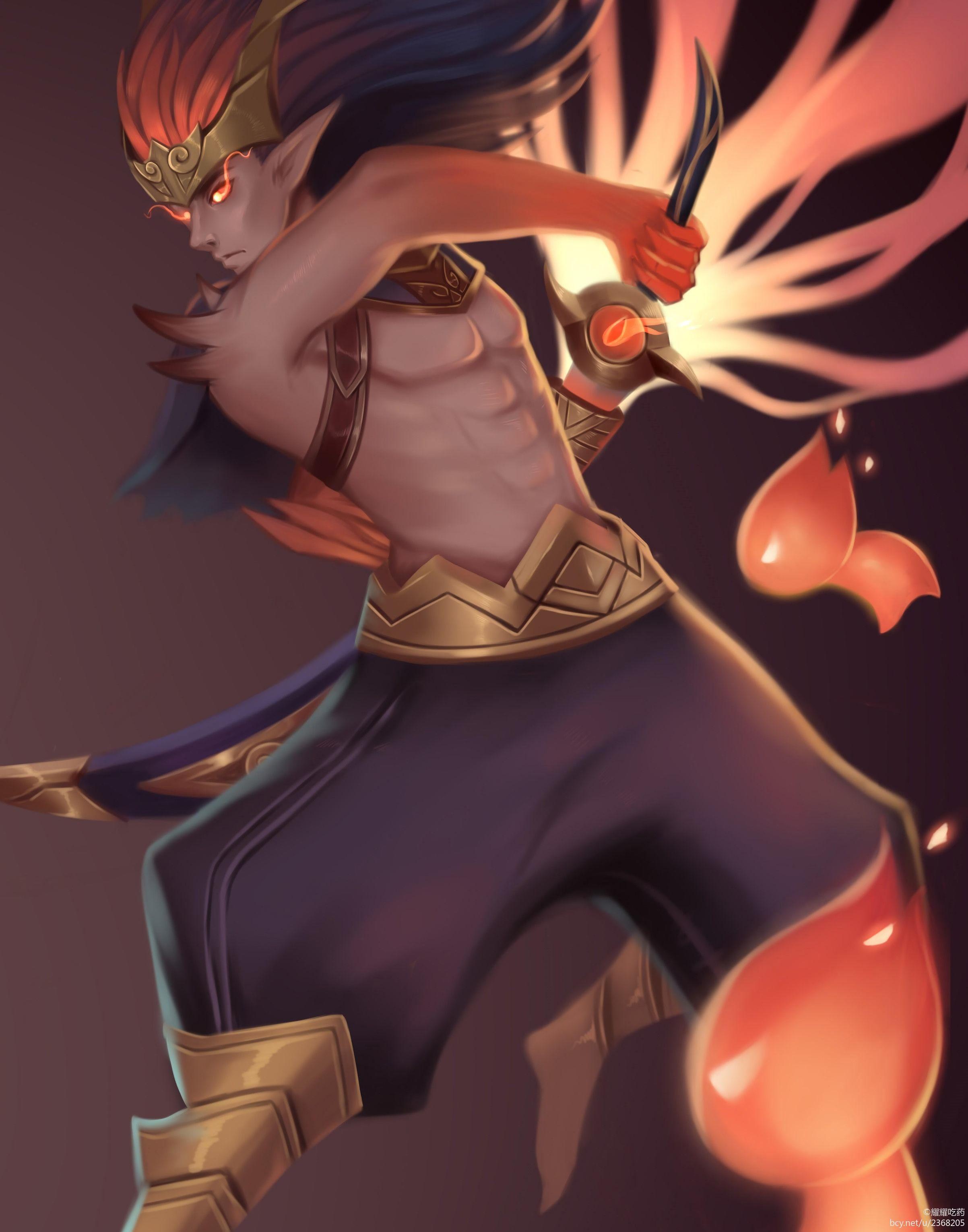 2405x3060 Nightbringer Yasuo. Wallpaper & Fan Arts. League Of Legends