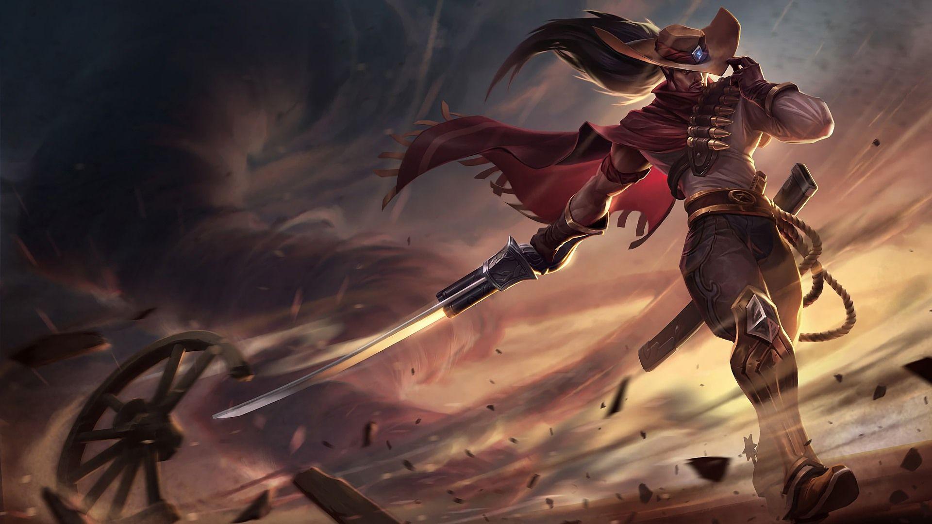1920x1080 High Noon Yasuo Wallpaper LOL