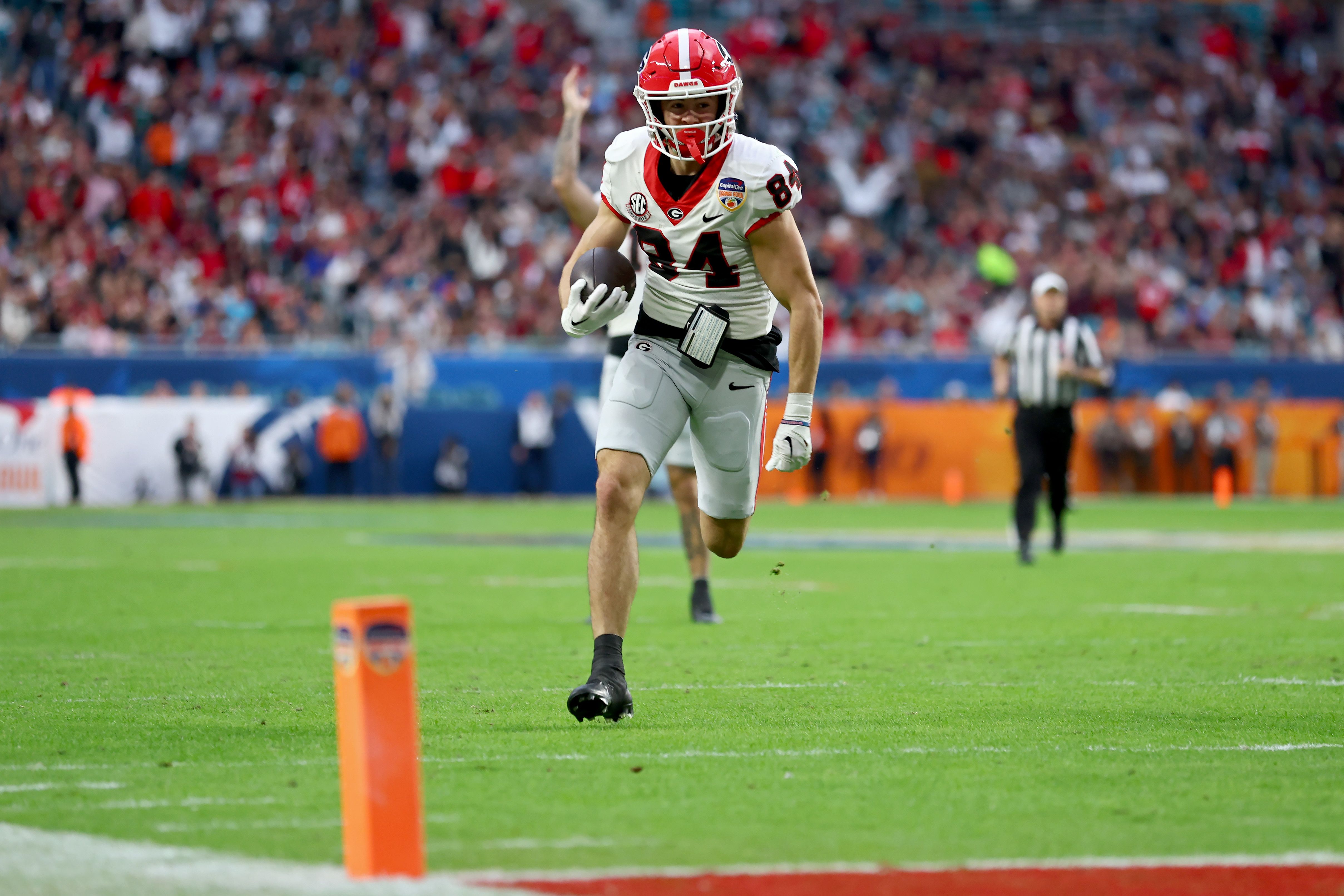4833x3222 Georgia wide receiver Ladd McConkey declares for 2024 NFL Draft