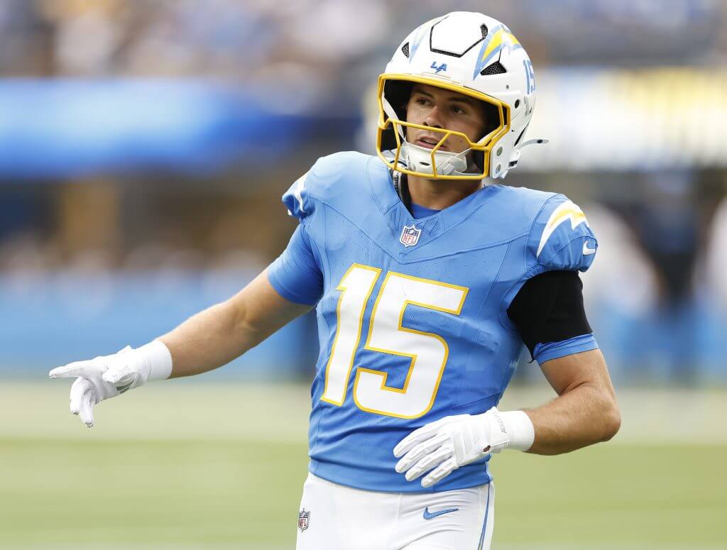 1024x775 Ladd McConkey Wide receiver, Stats, Bio and more