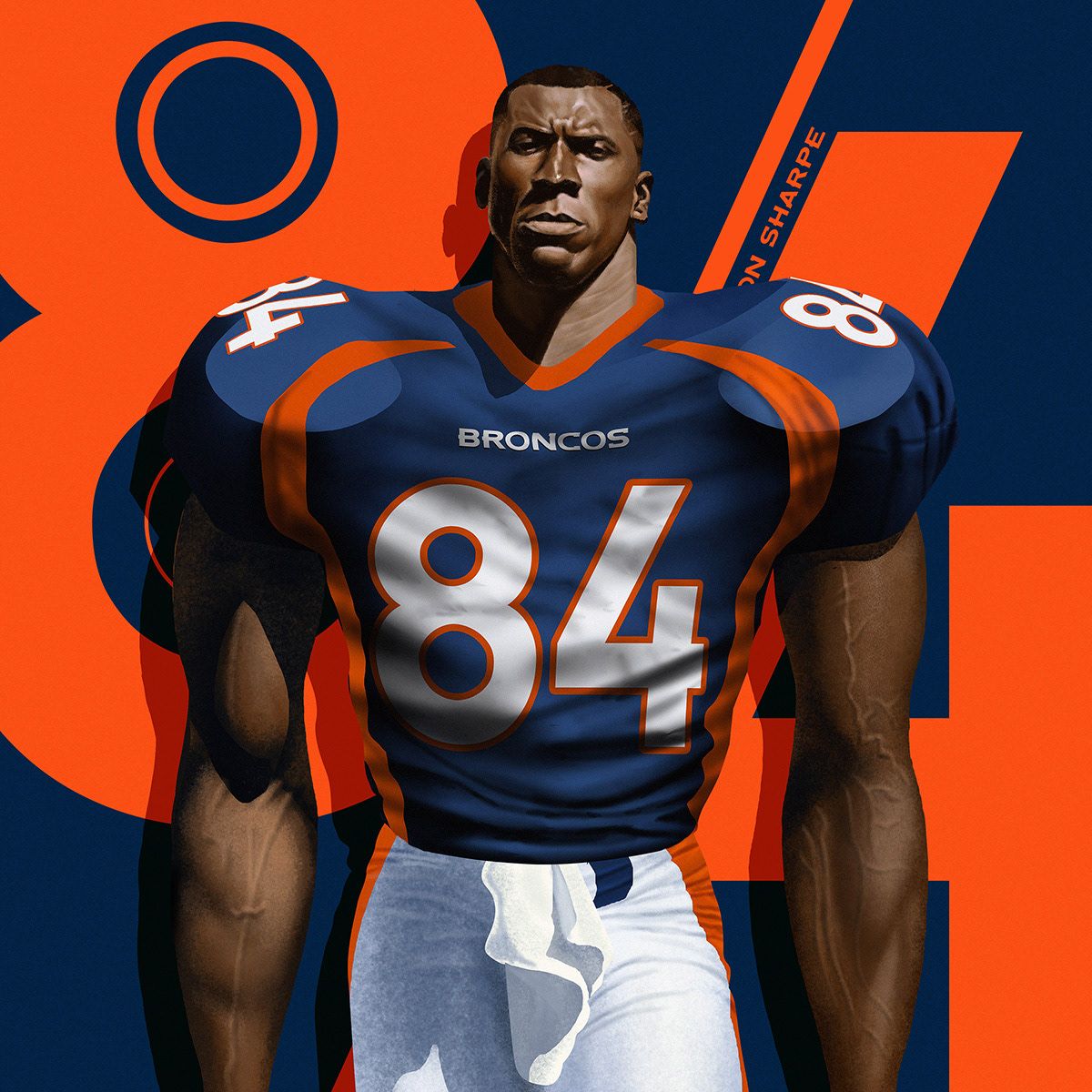 1200x1200 NFL Network: Shannon Sharpe (1). Image - Behance