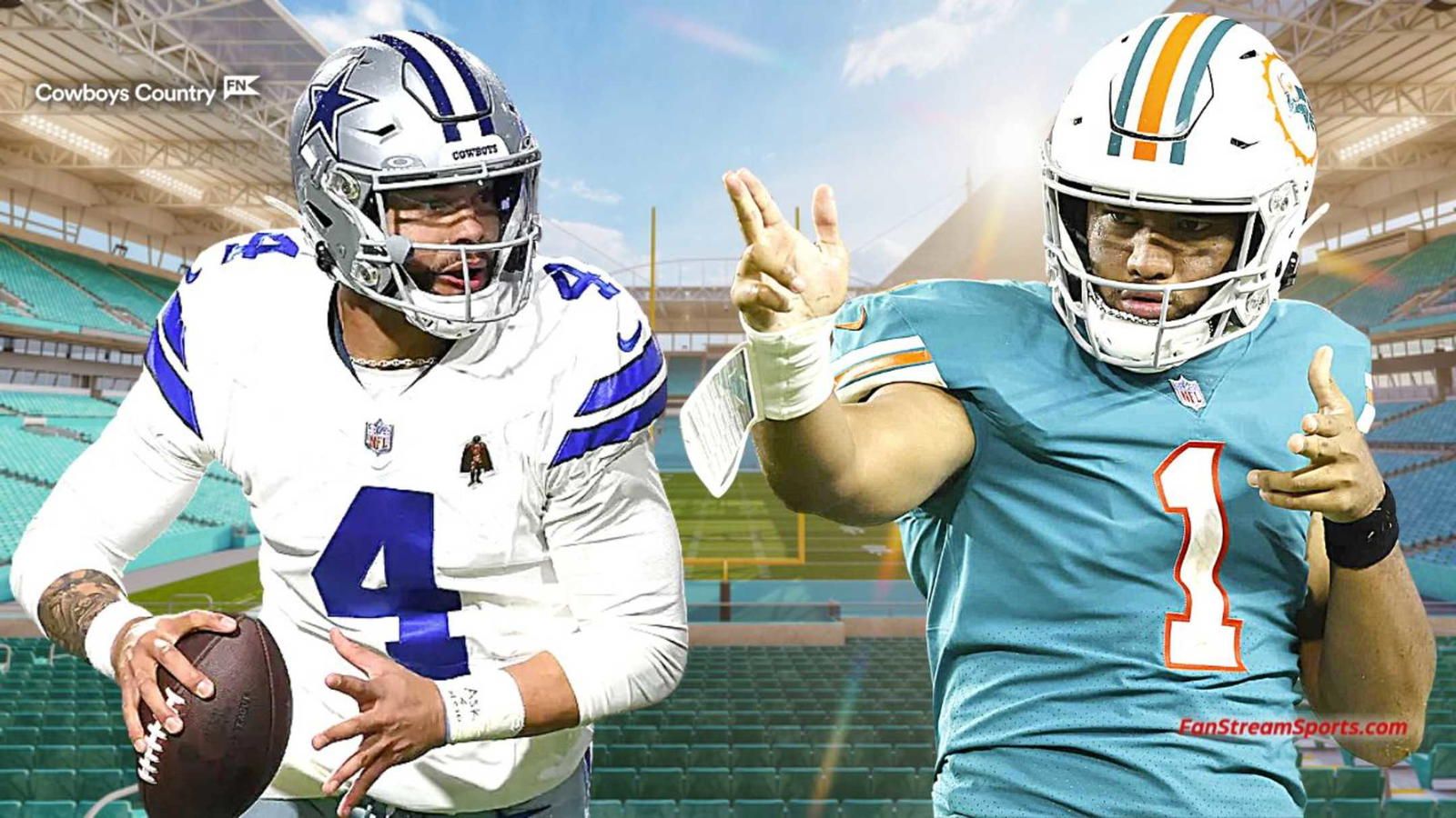 1600x900 Cowboys at Dolphins: Tua Ripped by Shannon Sharpe: 'You're Not Dan Marino!'