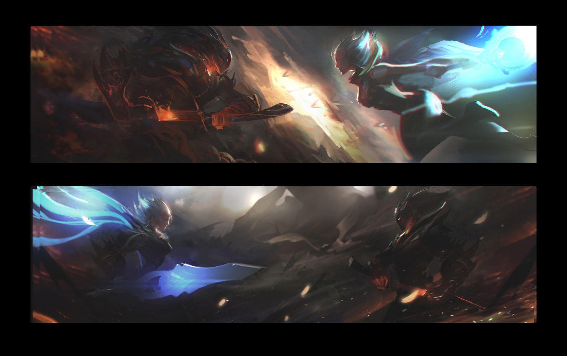 1920x1207 Nightbringer Yasuo Splash, Alex Flores