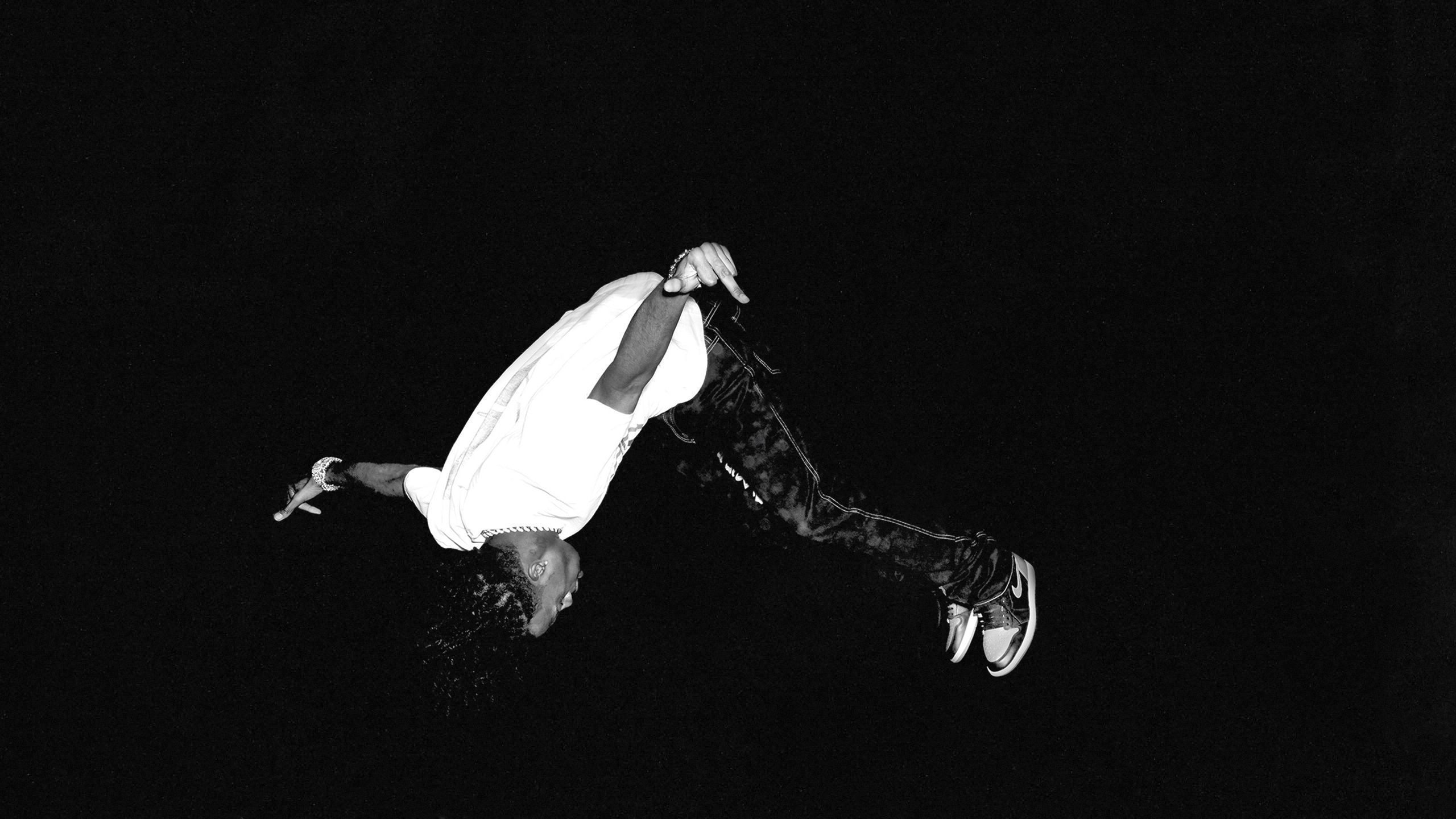 2560x1440 Black Playboi Carti Desktop Wallpaper