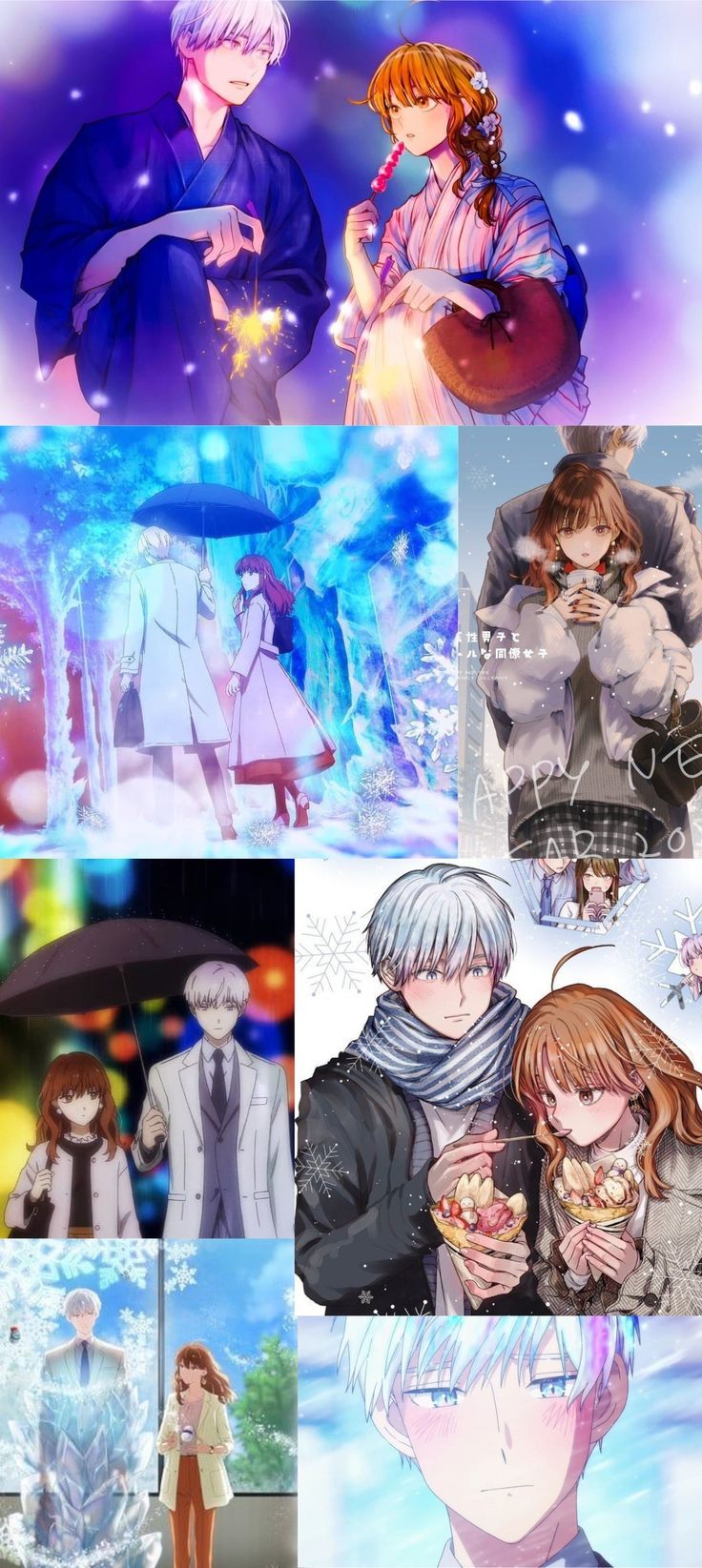 736x1645 The Ice Guy and His Cool Female Colleague wallpaper