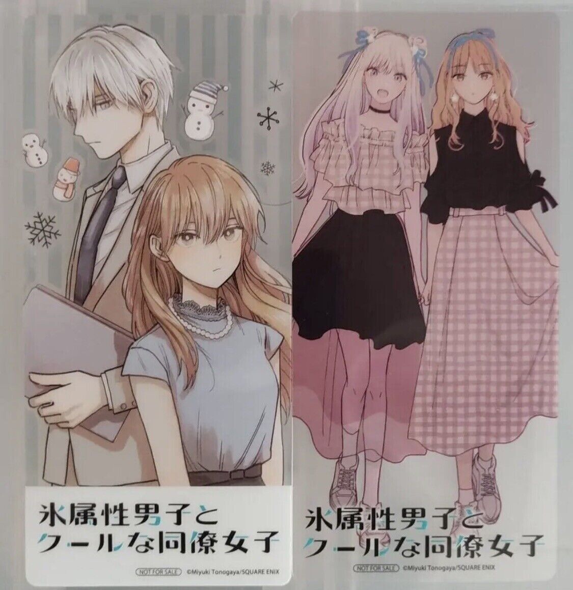 1125x1159 The Ice Guy and His Cool Female Colleague Animate Limited Clear Bookmark Set JP