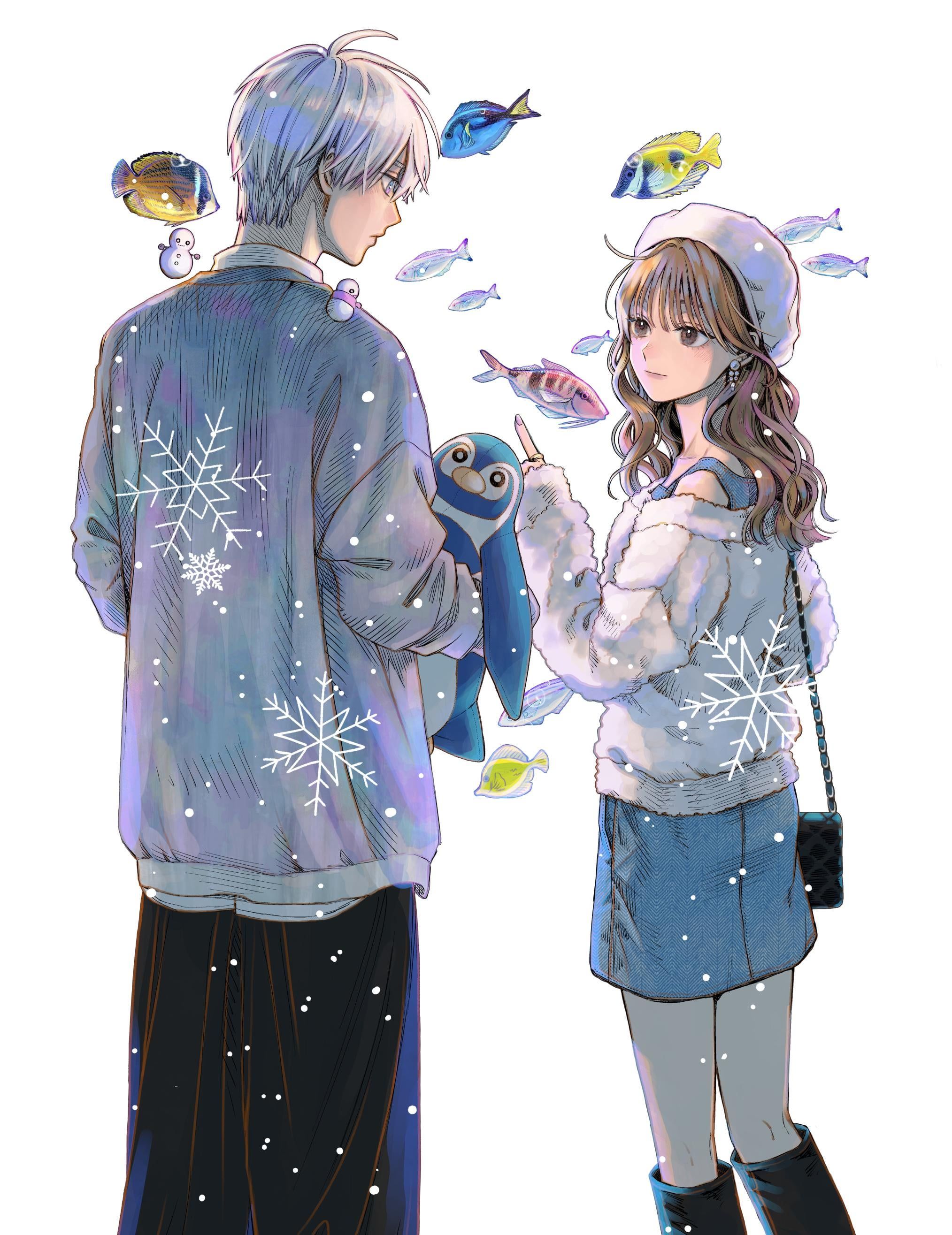 2028x2632 The Ice Guy and His Cool Female Colleague Volume 9 Cover Illustration (Clean Version)