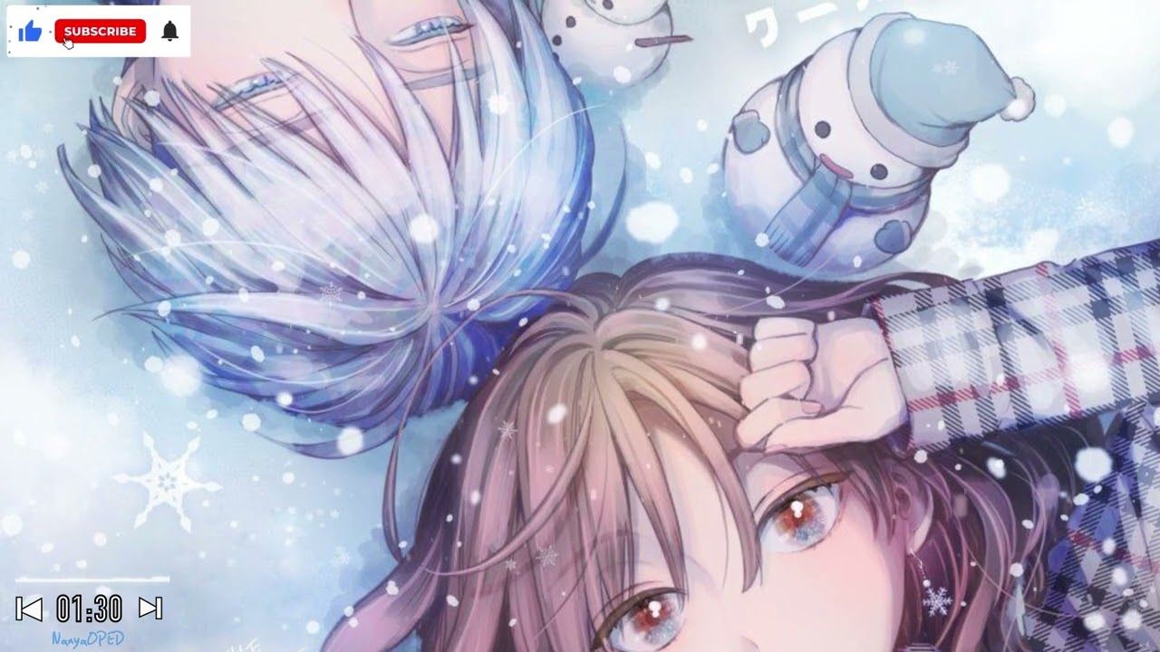 1280x720 「FROZEN MIDNIGHT」by Takao Sakuma Ice Guy and His Cool Female Colleague Full Opening
