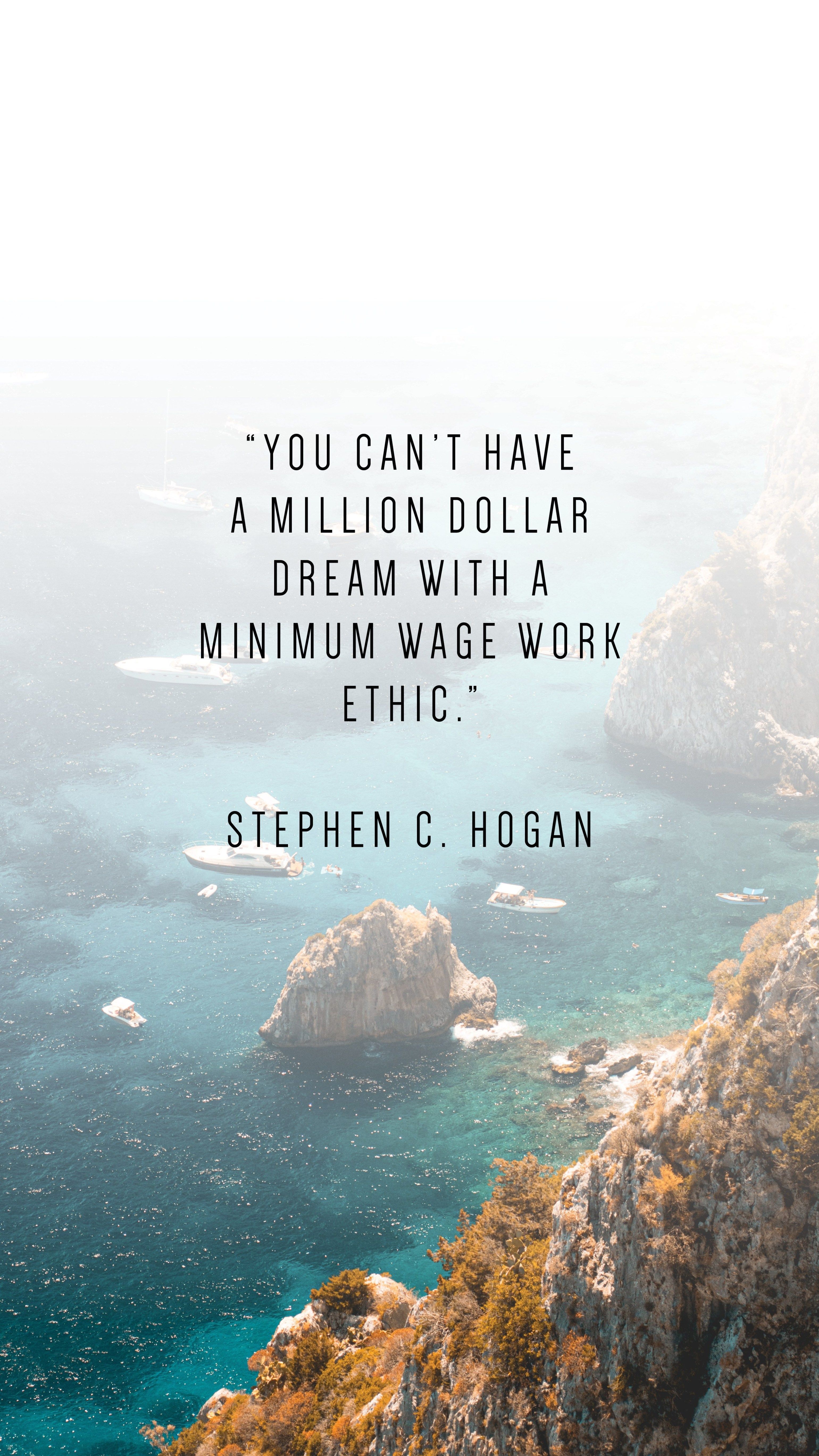 3080x5477 Work Ethic Wallpaper