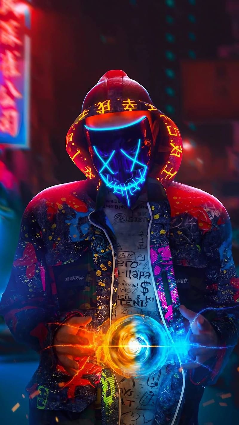 800x1423 Cool For, Patpat Halloween Mask, cool for, HD phone wallpaper