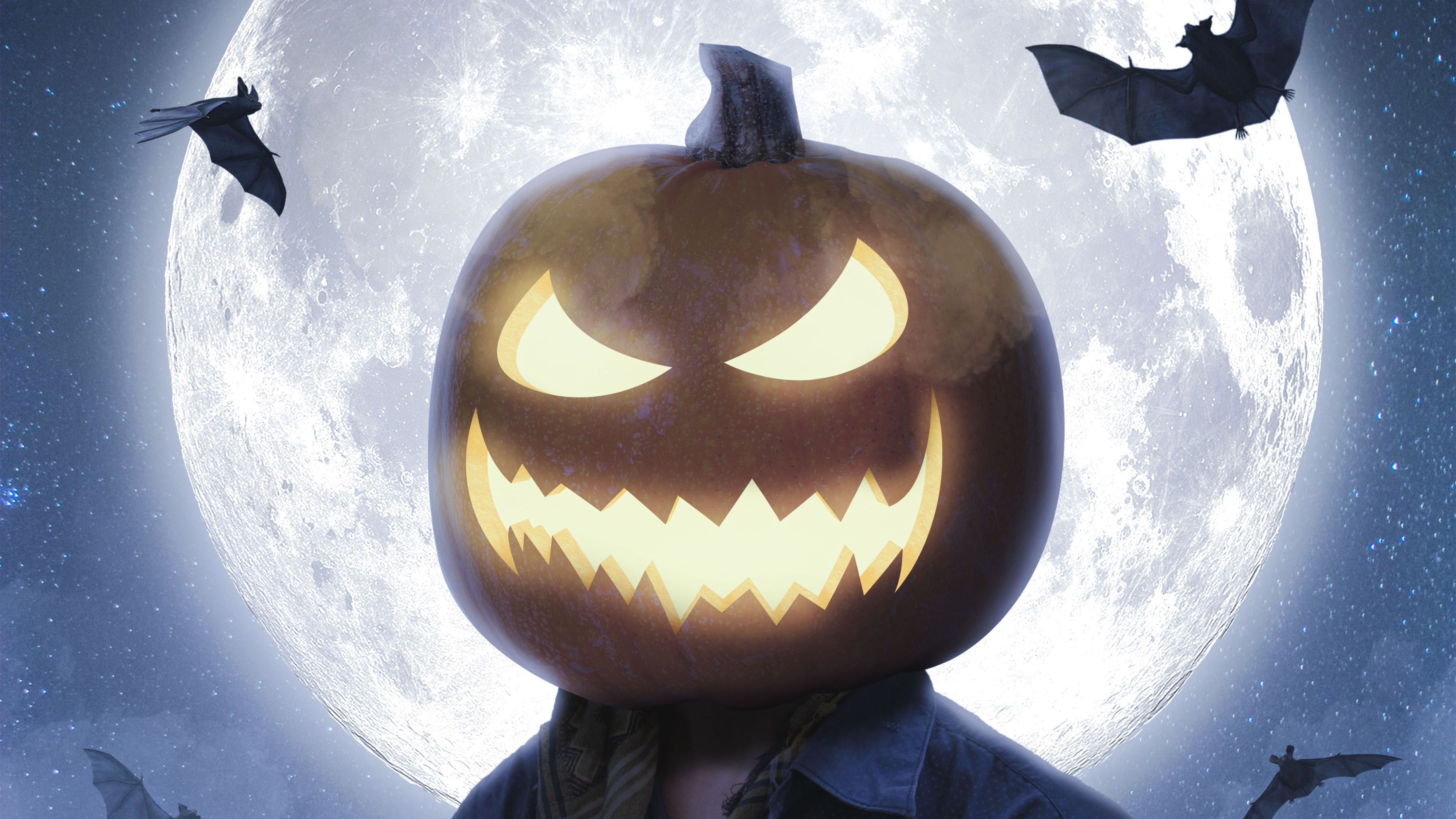 3600x2025 Halloween Mask Boy 4k Wallpaper, HD Artist Wallpaper, 4k Wallpaper, Image, Background, Photos and Picture