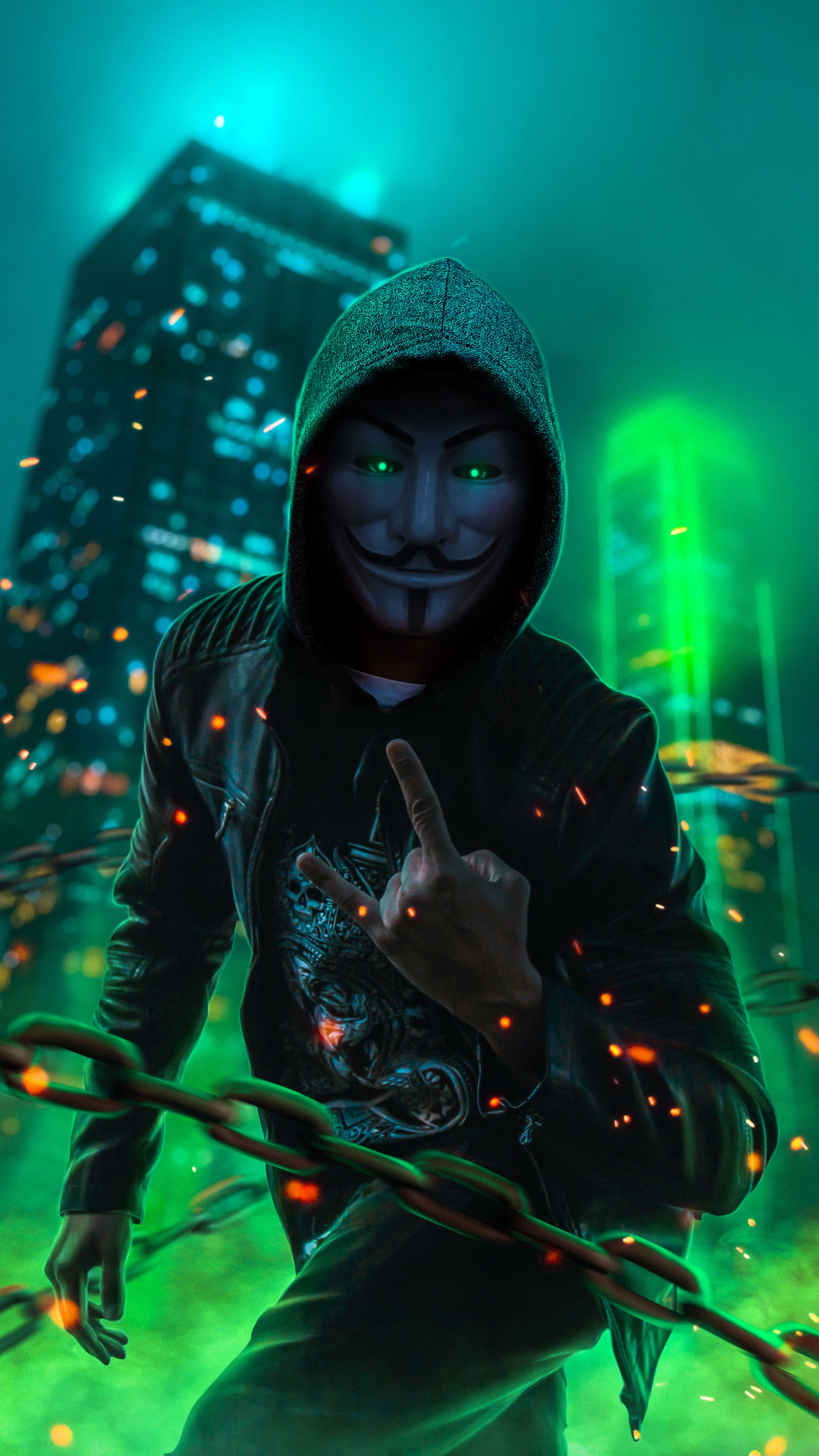 3296x5859 Wallpaper Mask Man, Guy Fawkes Mask, Mask, Guy Fawkes, Halloween Costume, Background Free Image