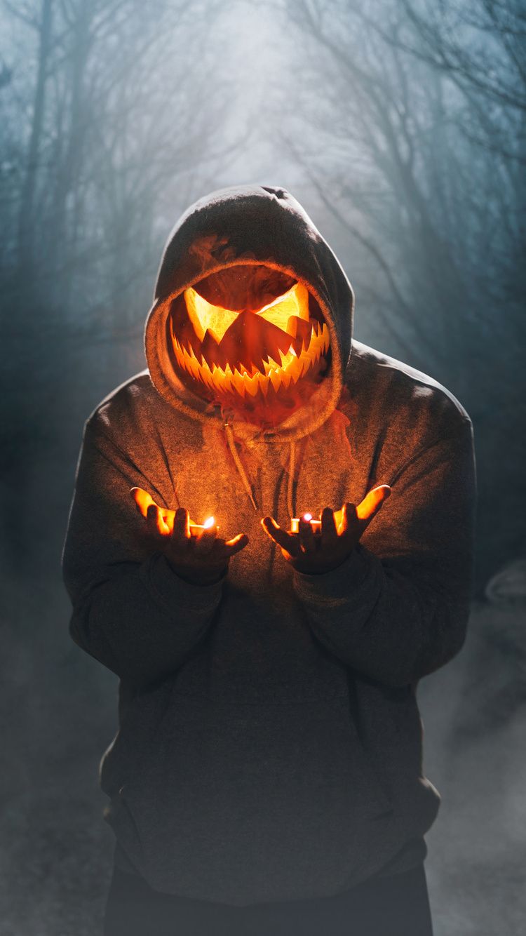 750x1334 Halloween Mask Boy Glowing 4k iPhone iPhone 6S, iPhone 7 , HD 4k Wallpaper, Image, Background, Photos and Picture