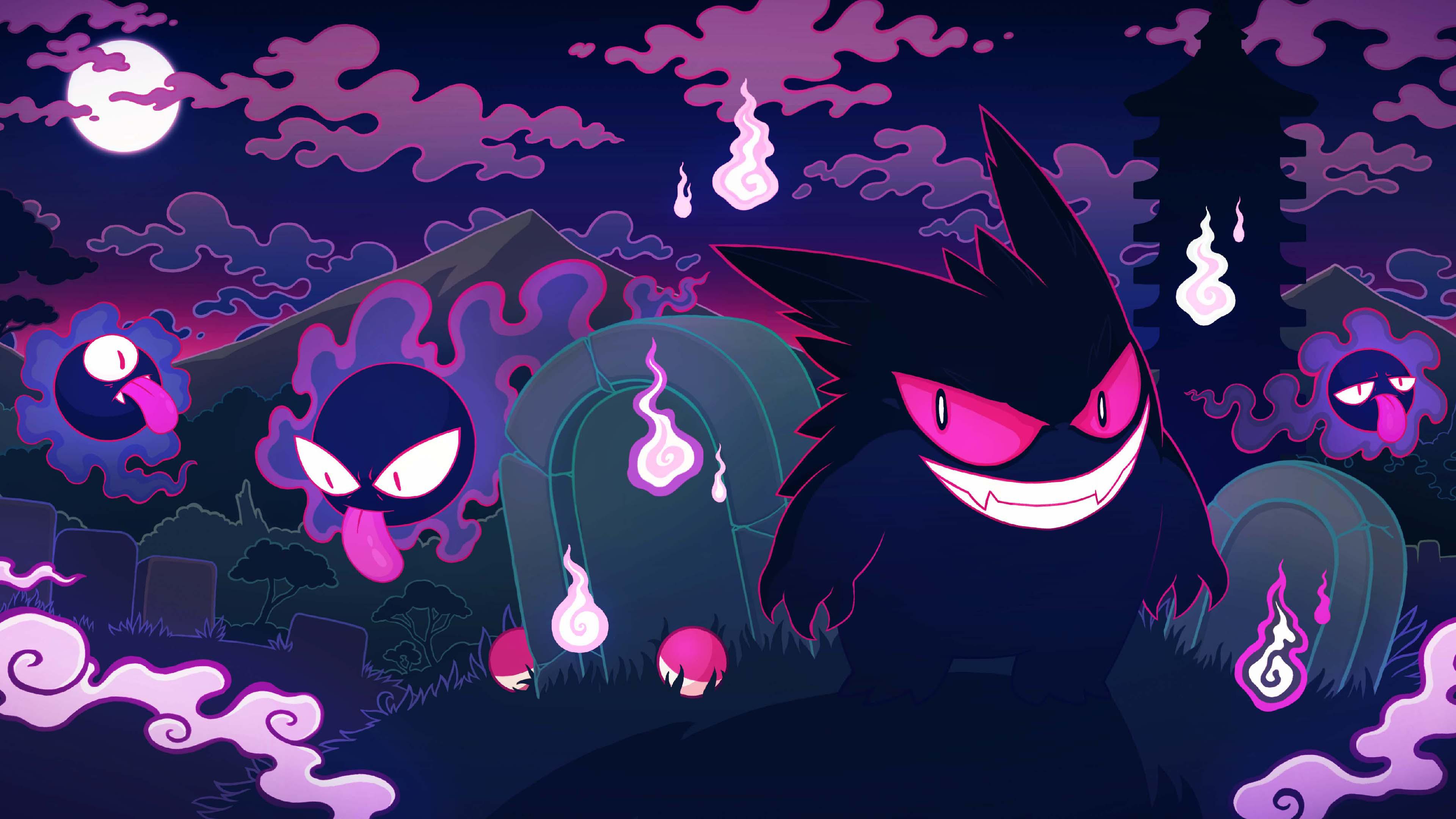 3840x2160 Lavender Town (3840x2160)