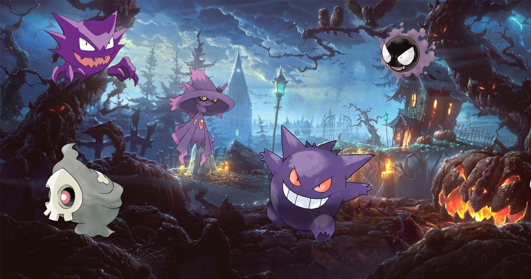 1710x900 Pokémon's Lavender Town Revealed Just In Time For Halloween