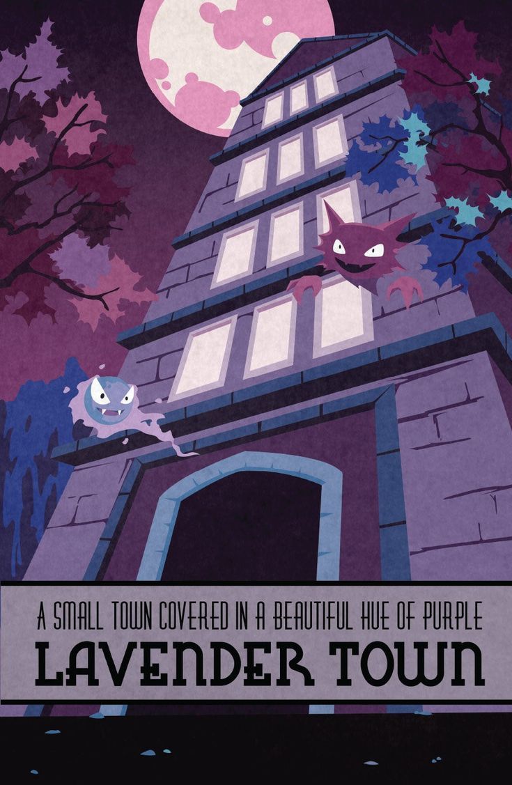 735x1127 Lavender town background. Lavender town pokemon wallpaper, Lavander town, Poster lavender