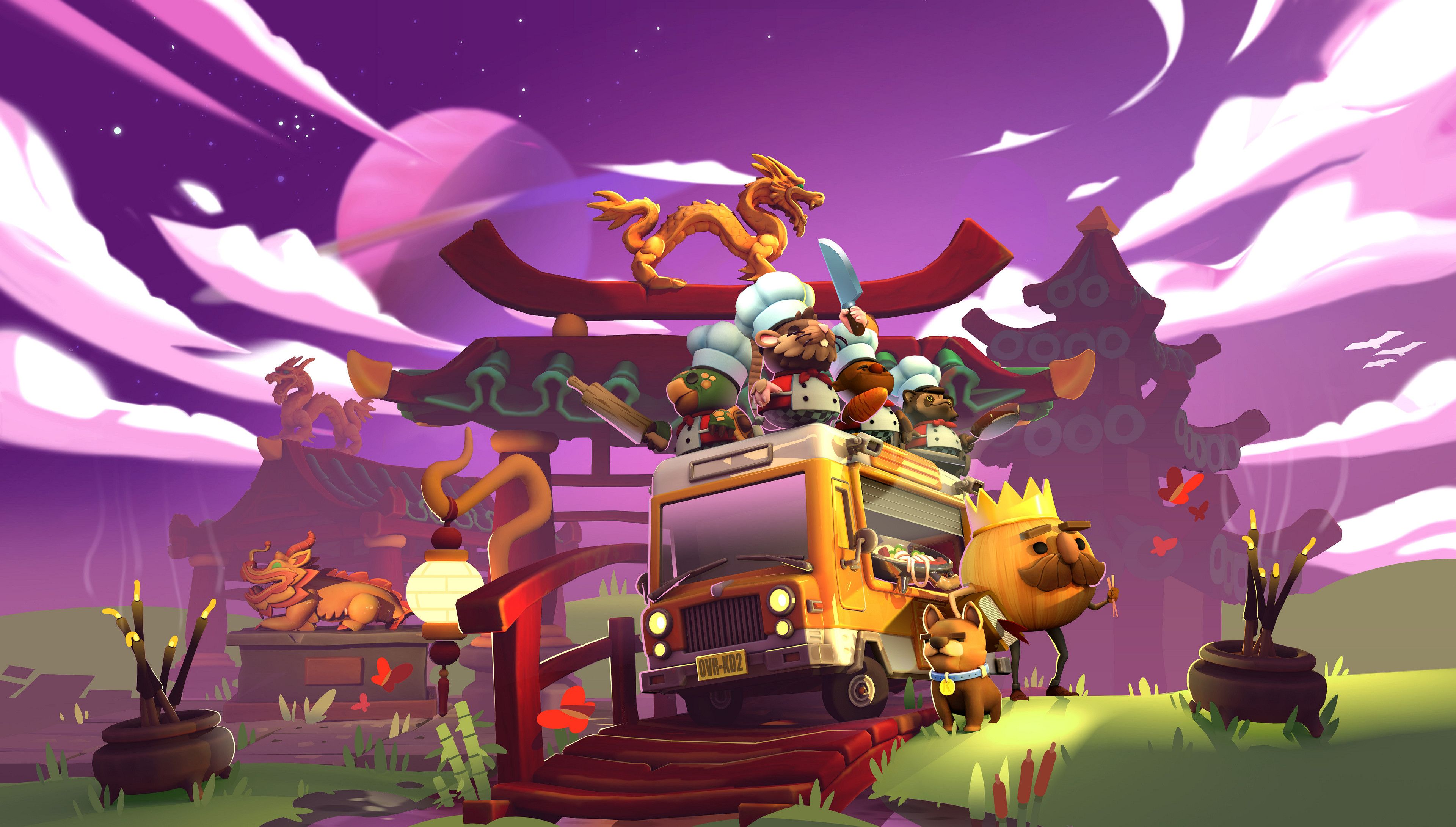 3840x2181 Download Video Game Overcooked 2 4k Ultra HD Wallpaper