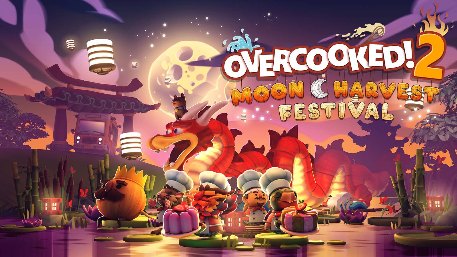 1600x900 Overcooked 2 Celebrates Autumn With New Free Moon Harvest DLC