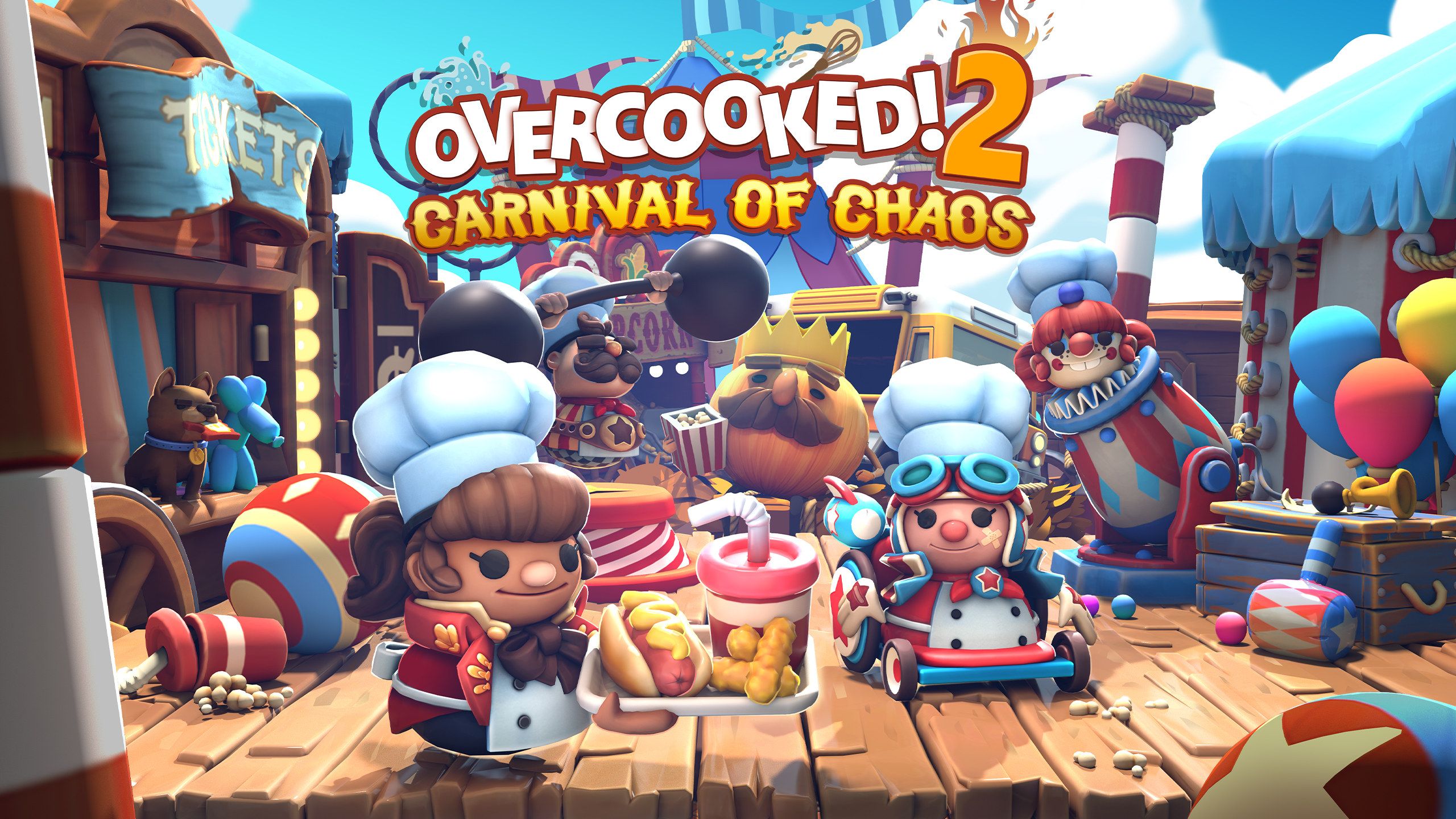 2560x1440 Overcooked! 2 of Chaos Games Store