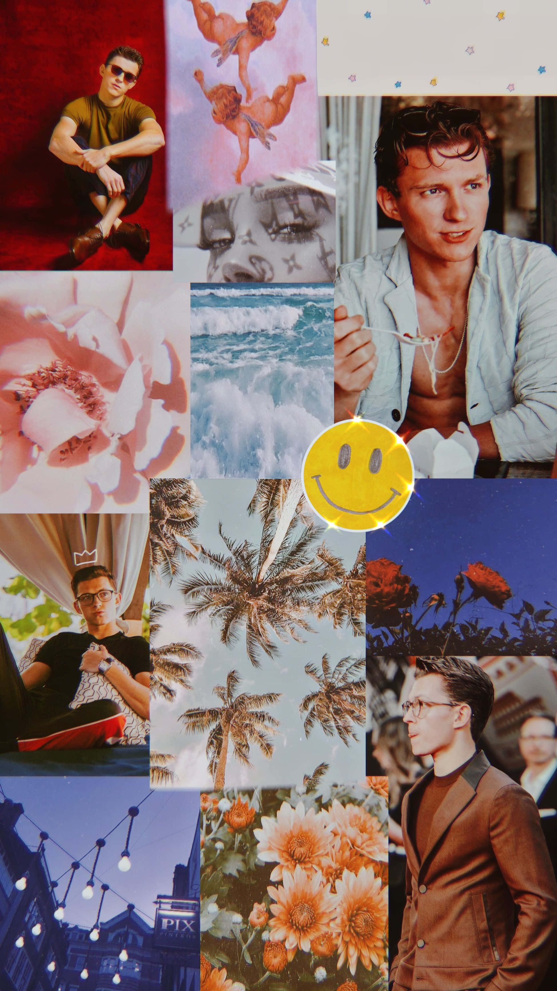 1947x3462 Download Tom Holland living life with no fear. Wallpaper