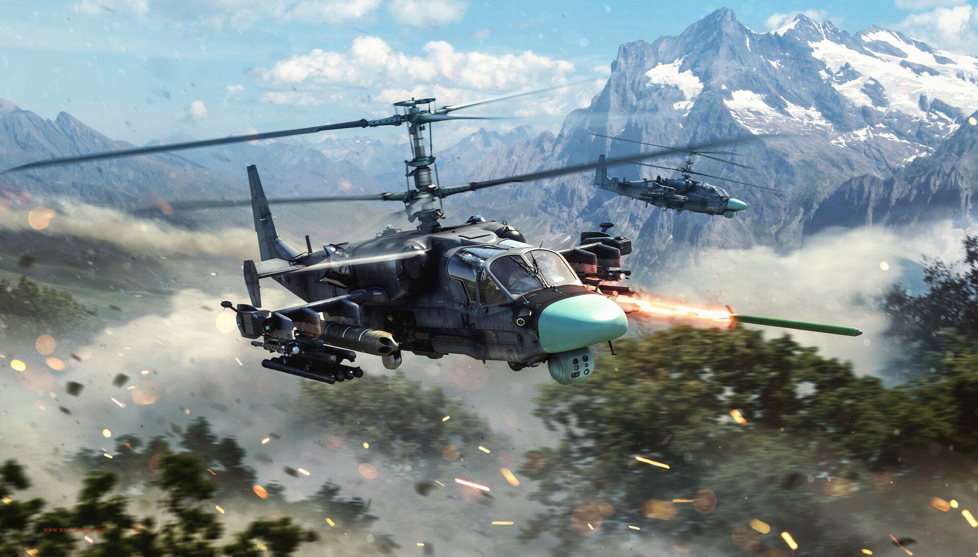 1920x1094 Download Attack Helicopter Helicopter Video Game War Thunder Kamov Ka 52 HD Wallpaper By Maxim Timofeevx1094