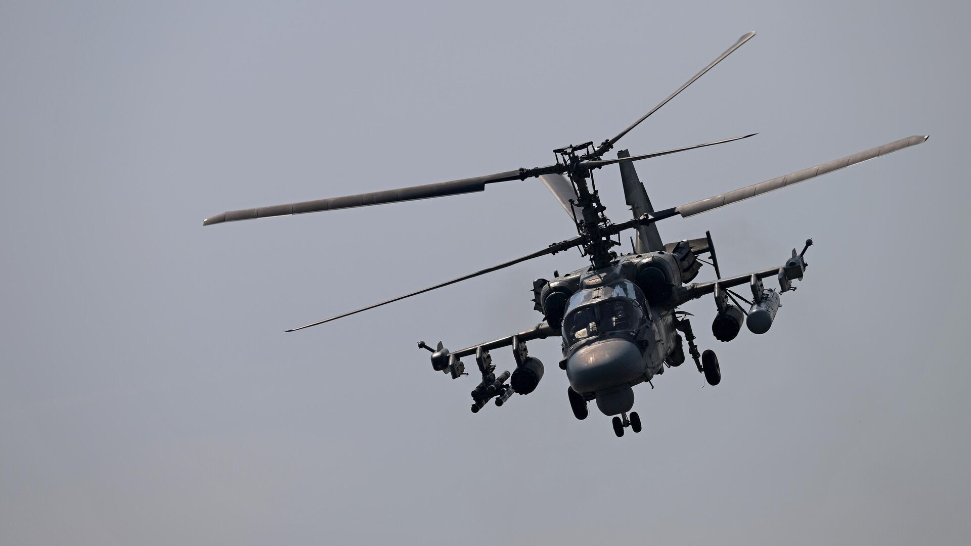 1920x1080 Ka 52 Attack Helicopter Crashes In Russia: Crew Did Not Survive