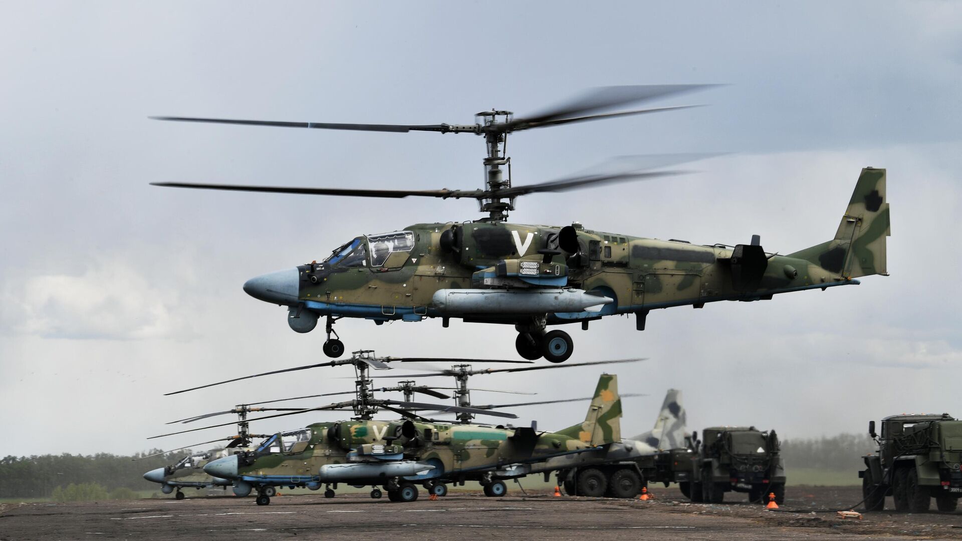 1920x1080 Kamov Ka 52 Alligator Taking Off [1920 X 1080]