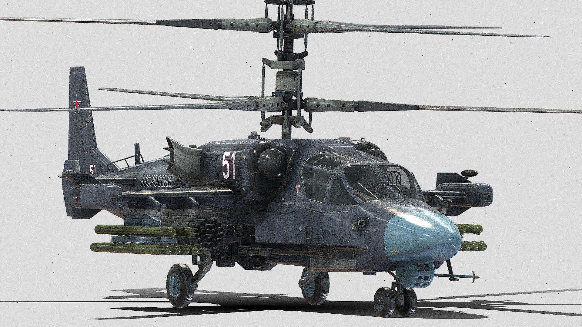1920x1080 Kamov Ka 52 Model By HWHNL [5dd11c9]