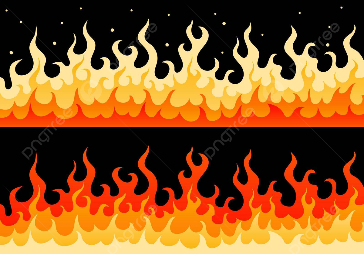 1200x840 Hot Fiery Wall Of Fire Flame Safety Sign Border Vector, Flat, Glow, Devil Illustration Background And Wallpaper For Free Download