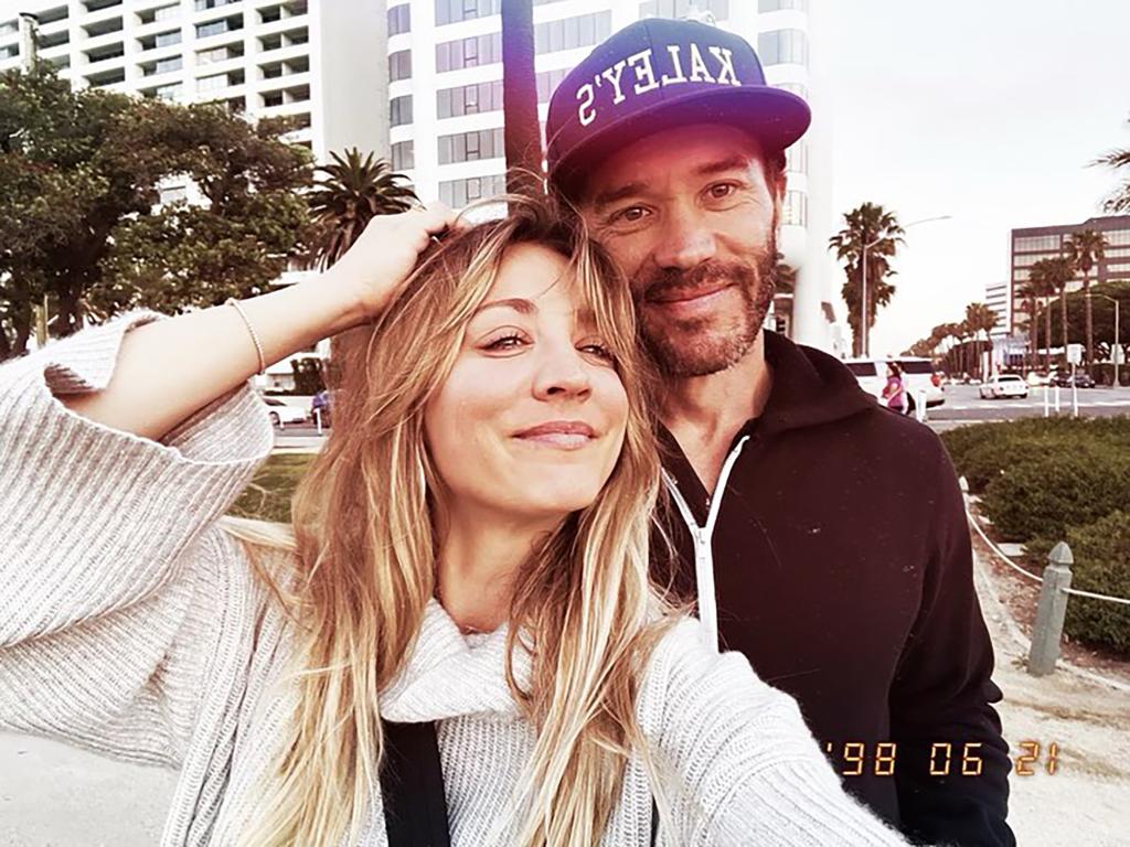 1024x768 Kaley Cuoco reveals new tattoo dedicated to Tom Pelphrey