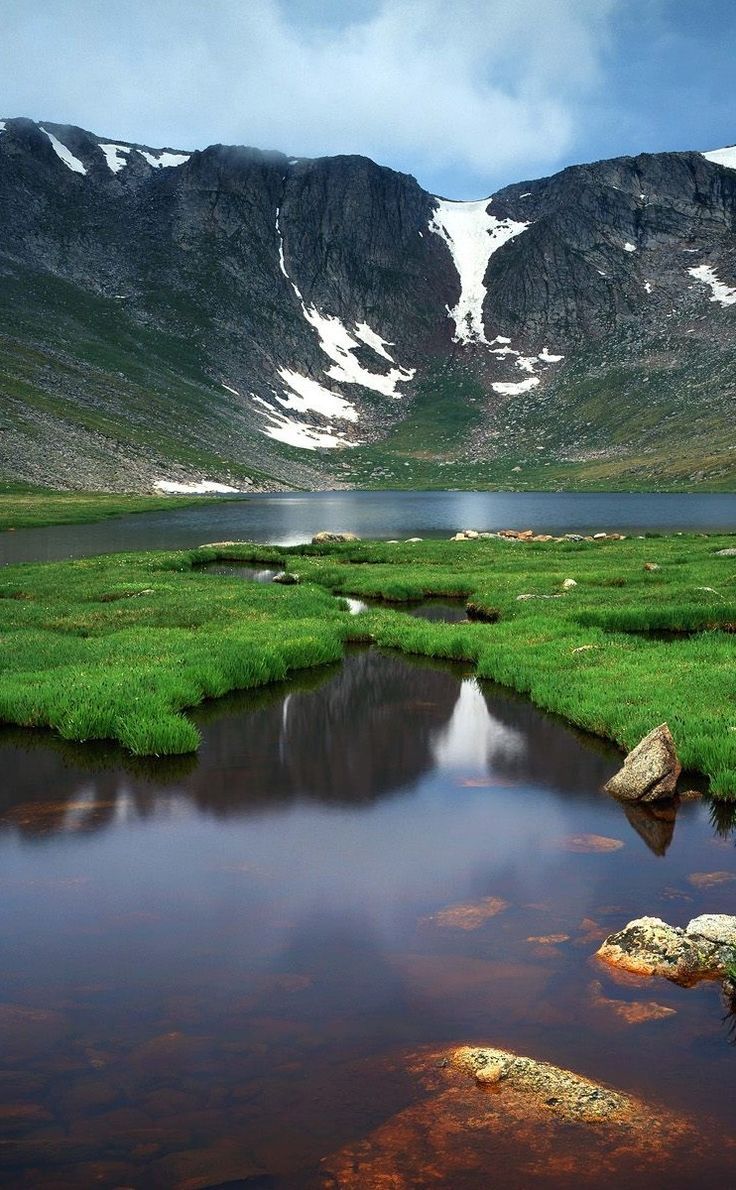 736x1190 Arapaho National Forest in Silverthorne, CO. Green mountain lake photo, Green mountains waterfall scenery, Best