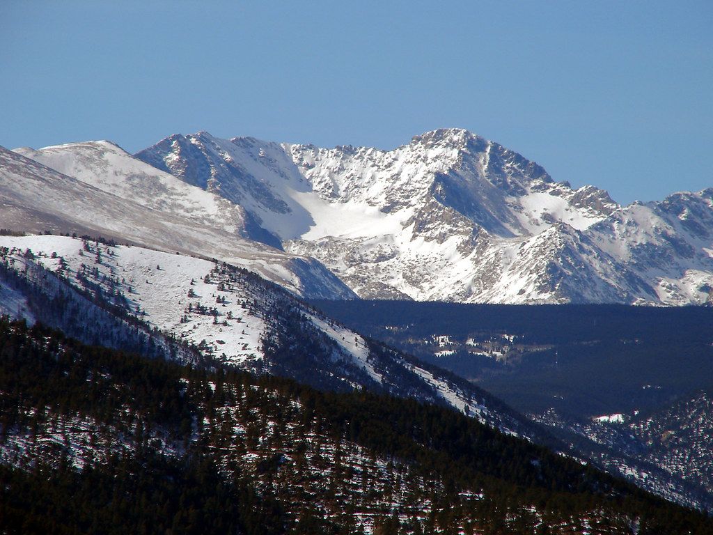 1024x768 Arapaho Peaks. North Arapaho Peak is the monarch highest s