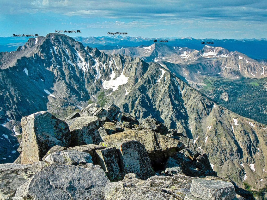 1024x768 Scrambling the Arapaho Traverse: A Challenging Class 4 Scramble