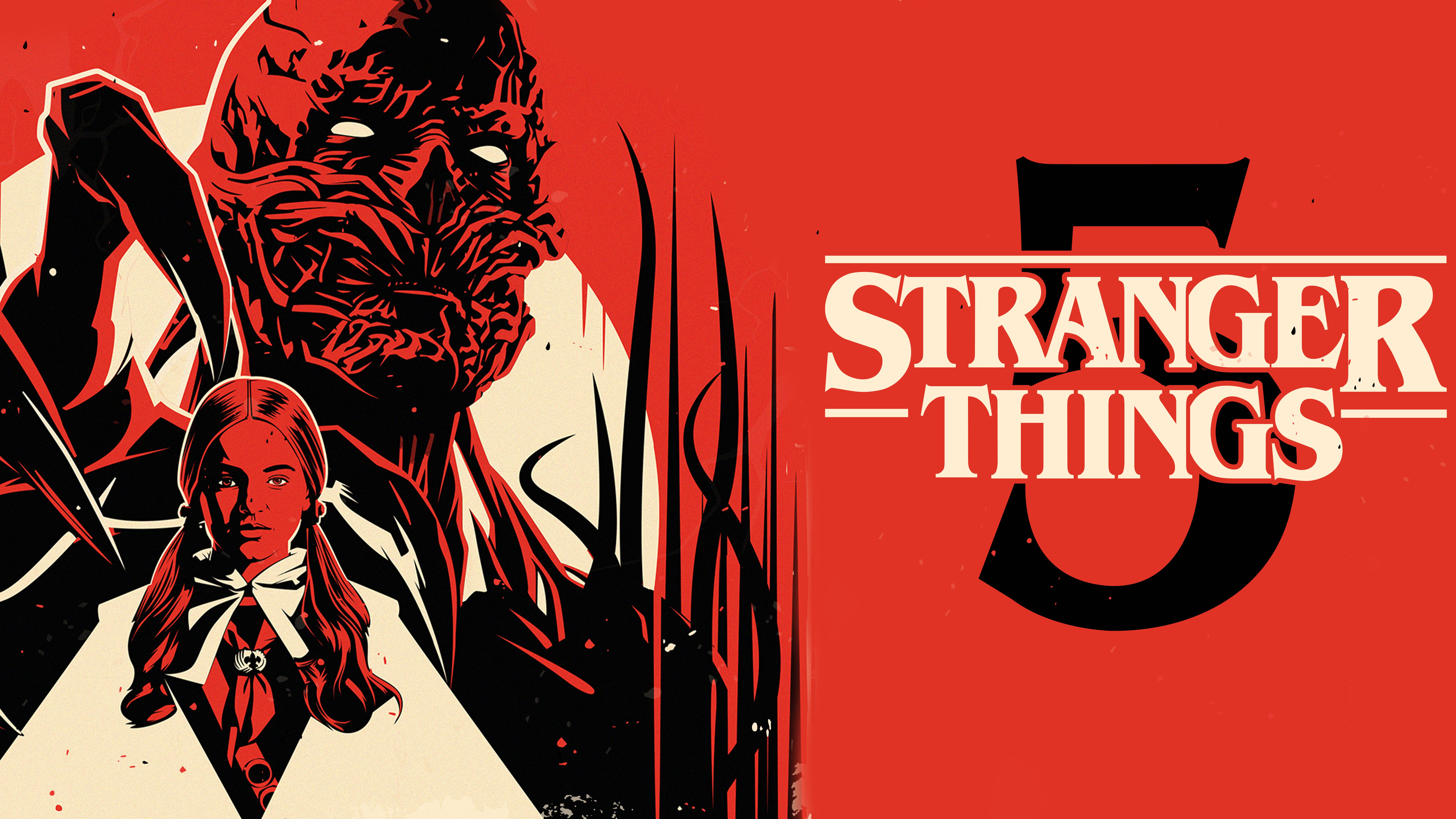 7680x4320 Stranger Things 5 Wallpaper 4K, 8K, 2025 series, Netflix series