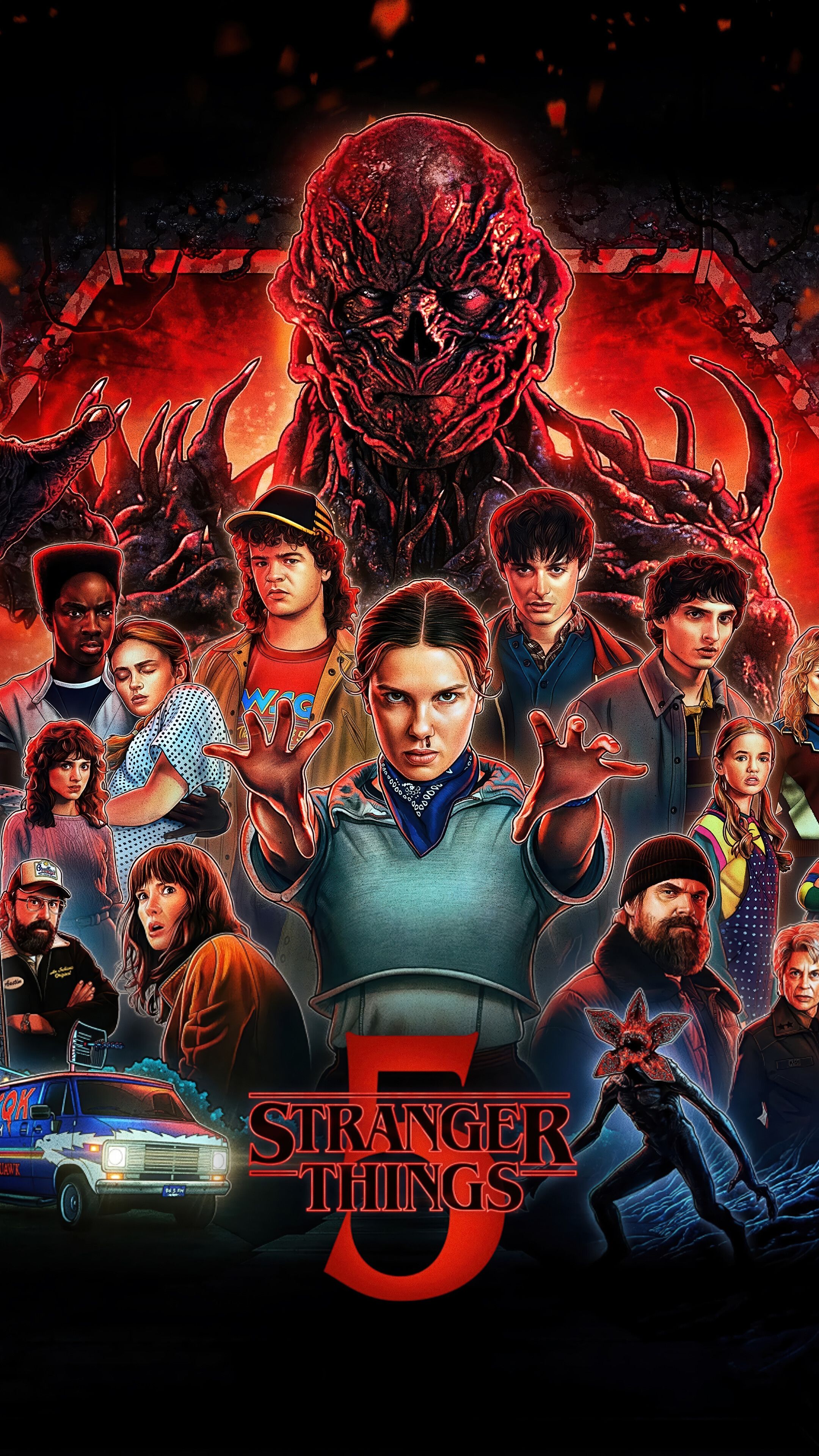 2160x3840 Stranger Things S5 4K Wallpaper iPhone HD Phone