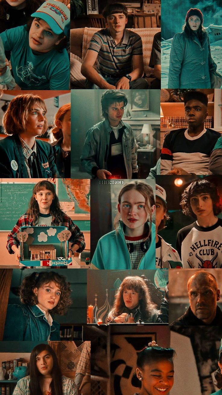 736x1308 Stranger Things Cast 2022 Wallpaper