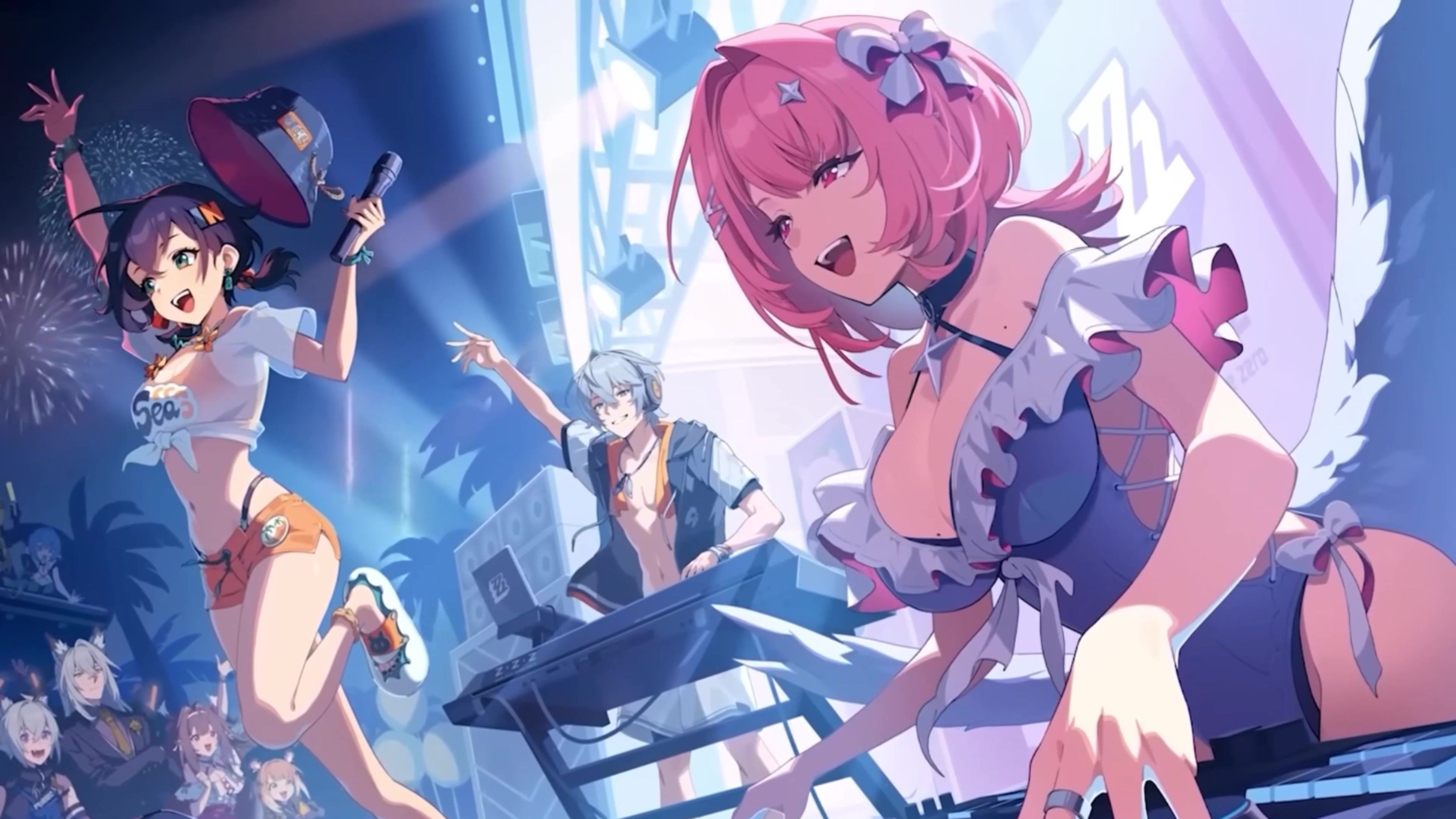 3840x2160 DJ Remielle & Wise Party Live Wallpaper