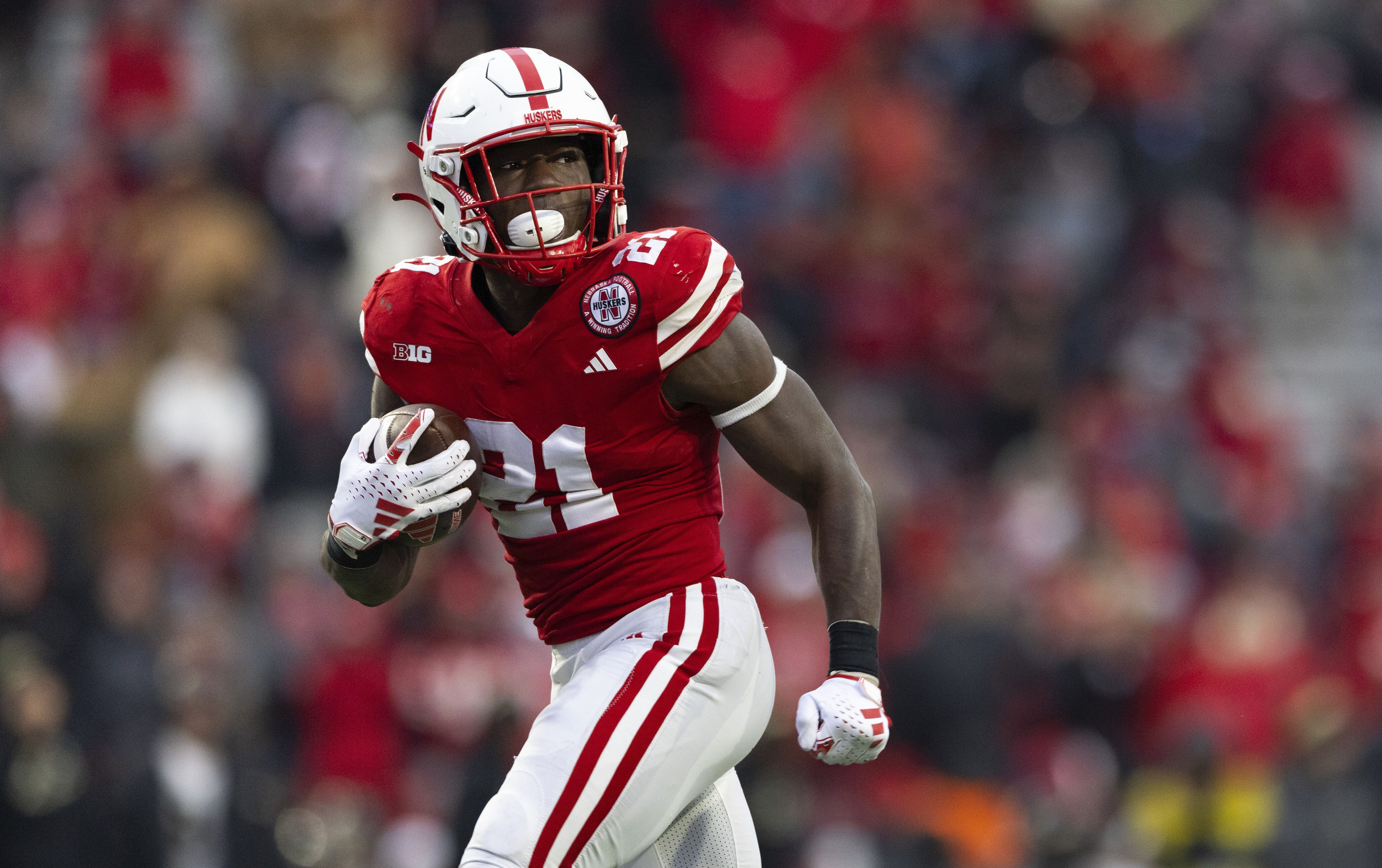 5564x3496 HUSKER FOOTBALL: Running back Emmett Johnson to return to Nebraska