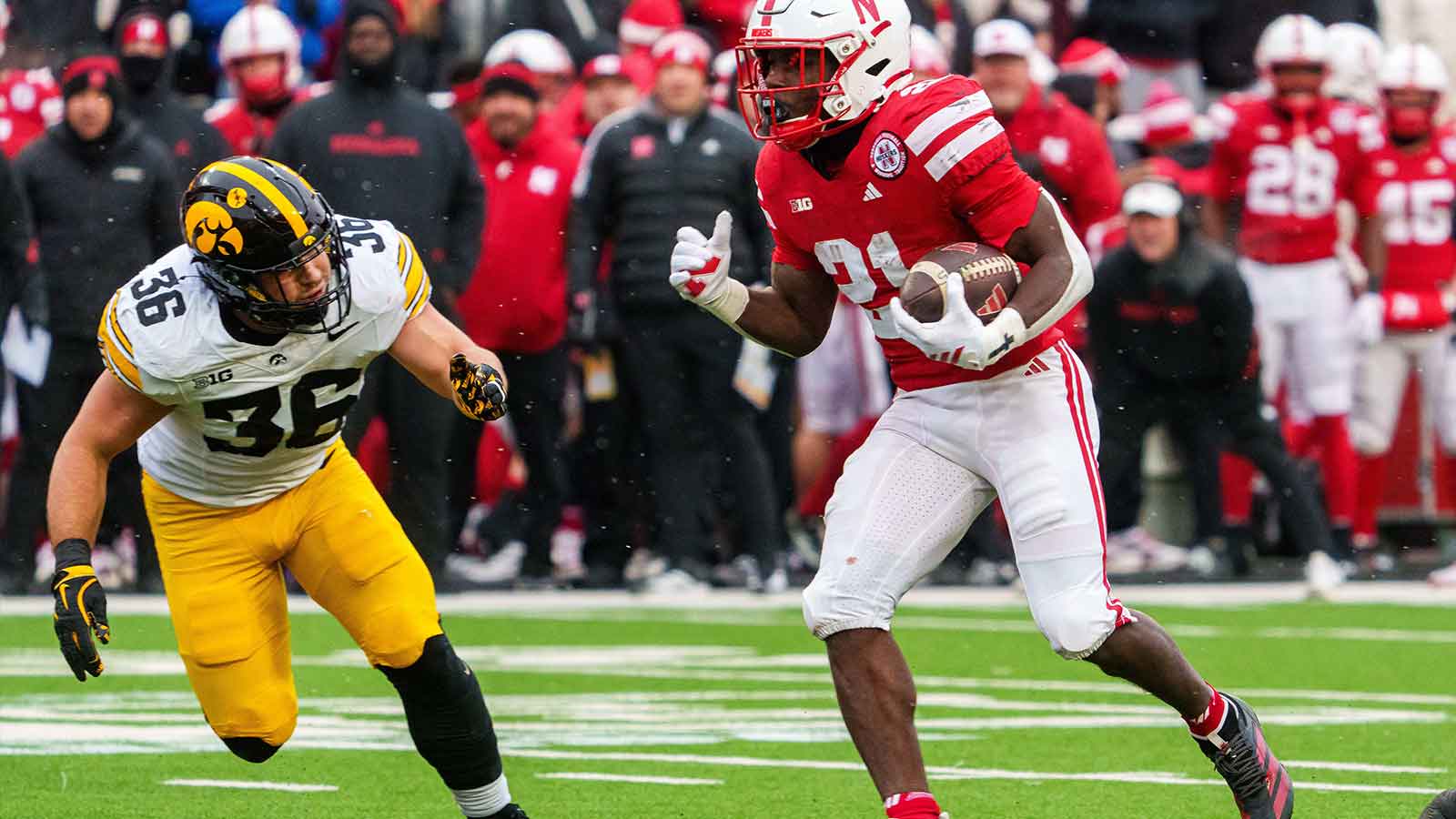 1600x900 Nebraska football news: Star RB Emmett Johnson makes NFL Draft decision